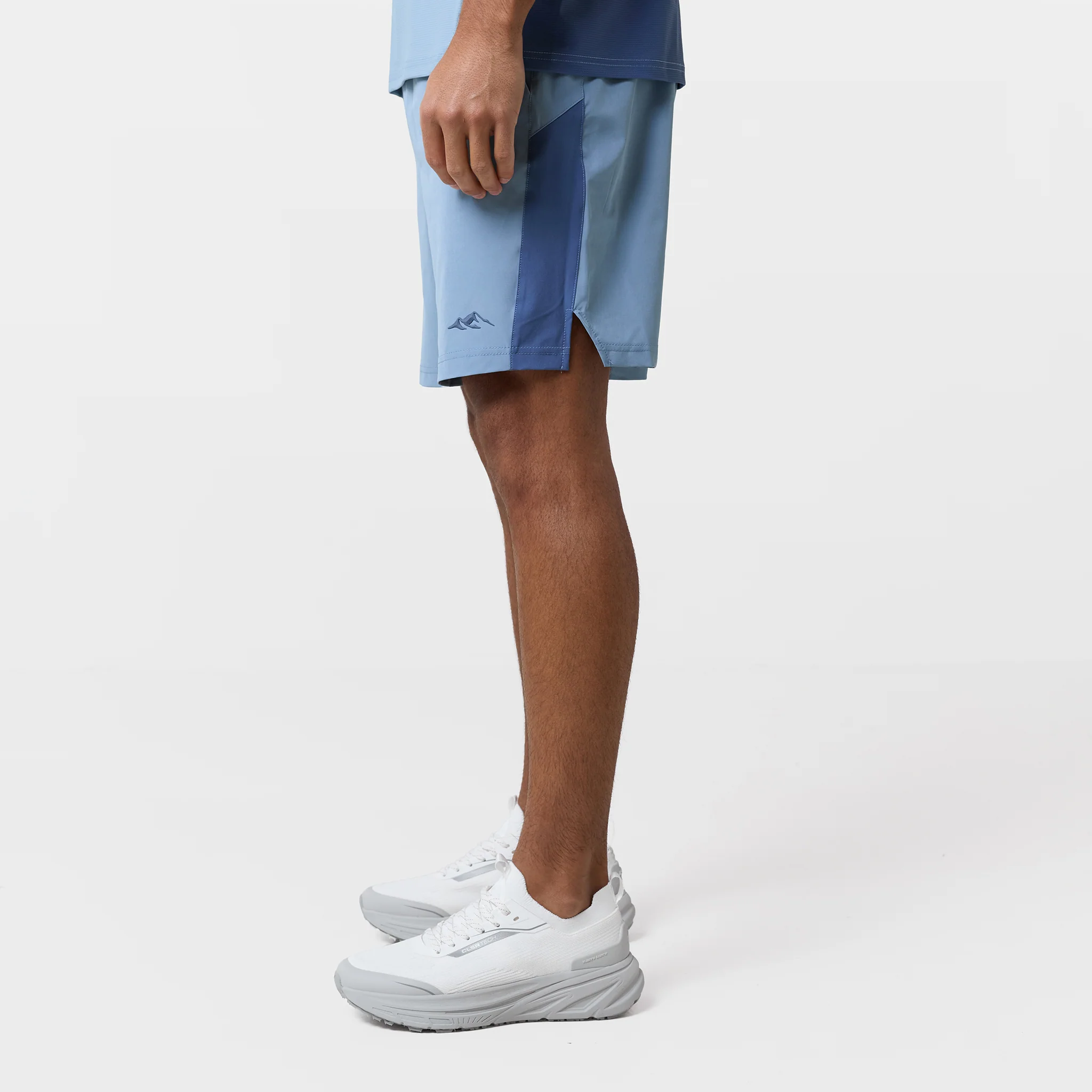 2-Pack Colourblock Training Twinset | Khaki/Light Blue - Image 17