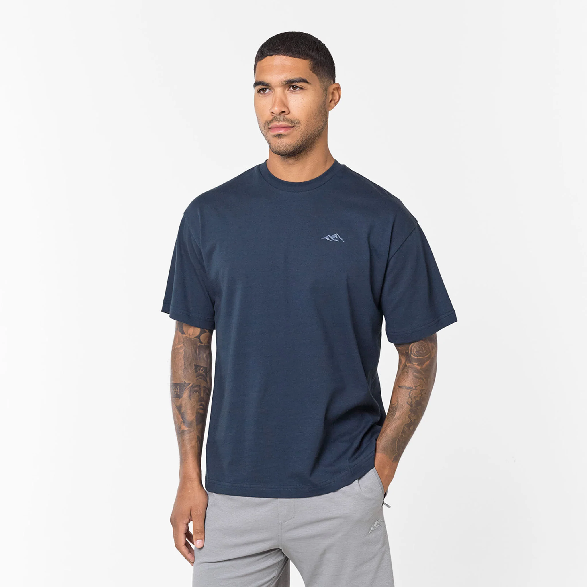 2-Pack Core Mountain T-Shirt | Black/Navy - Image 7