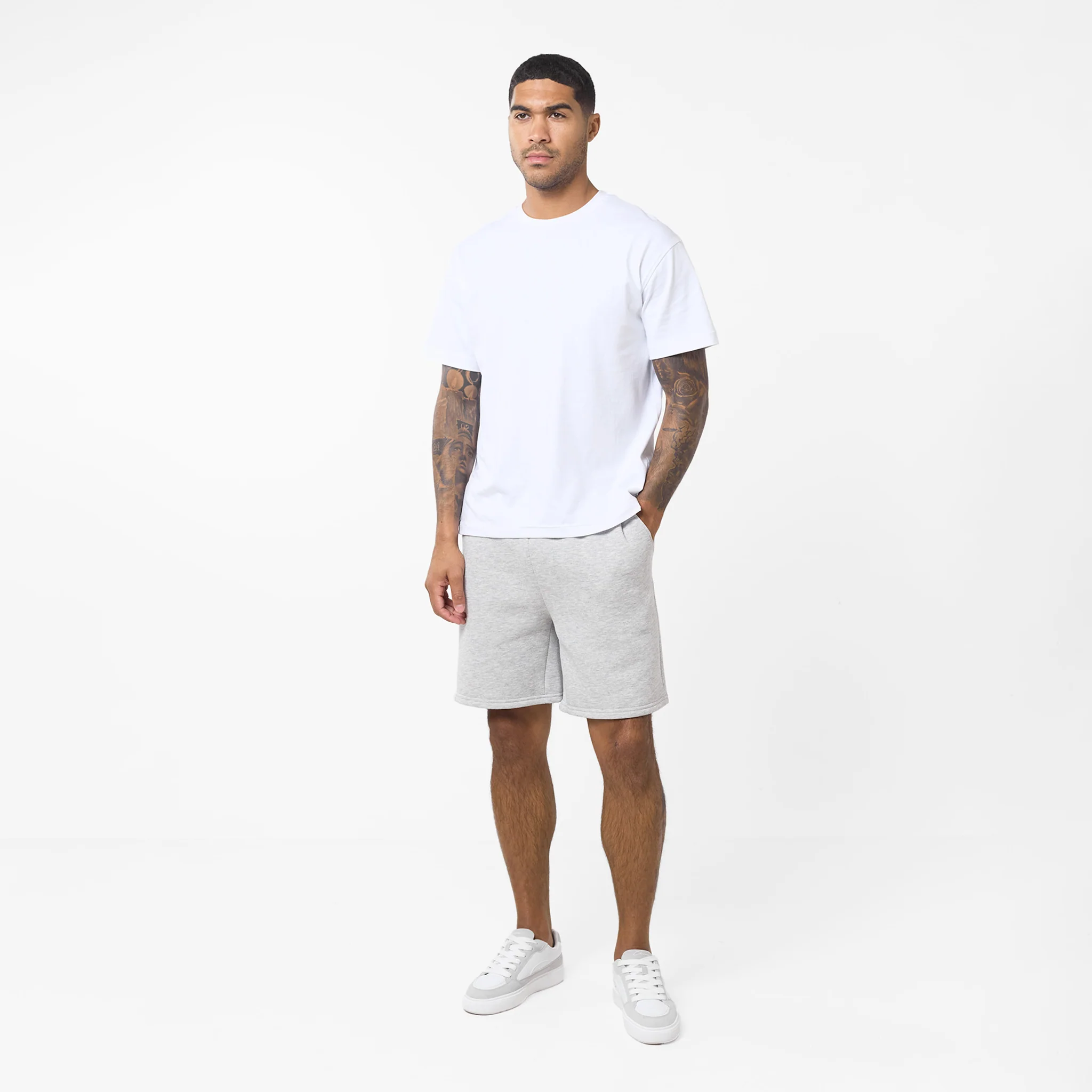 2-Pack Core Short | Black/Grey Marl - Image 3