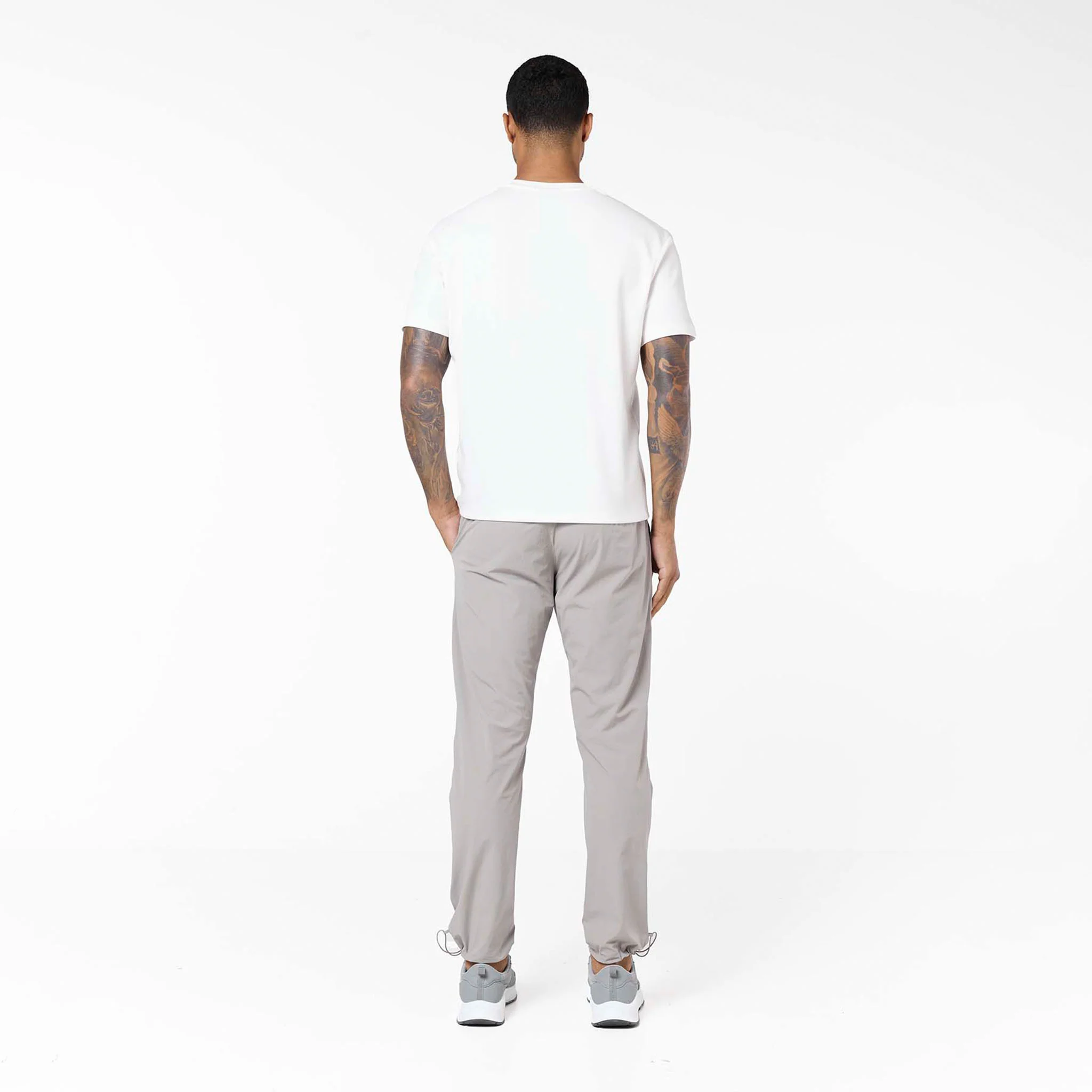 2-Pack Essential Open Hem Tech Pant | Black/Stone - Image 12