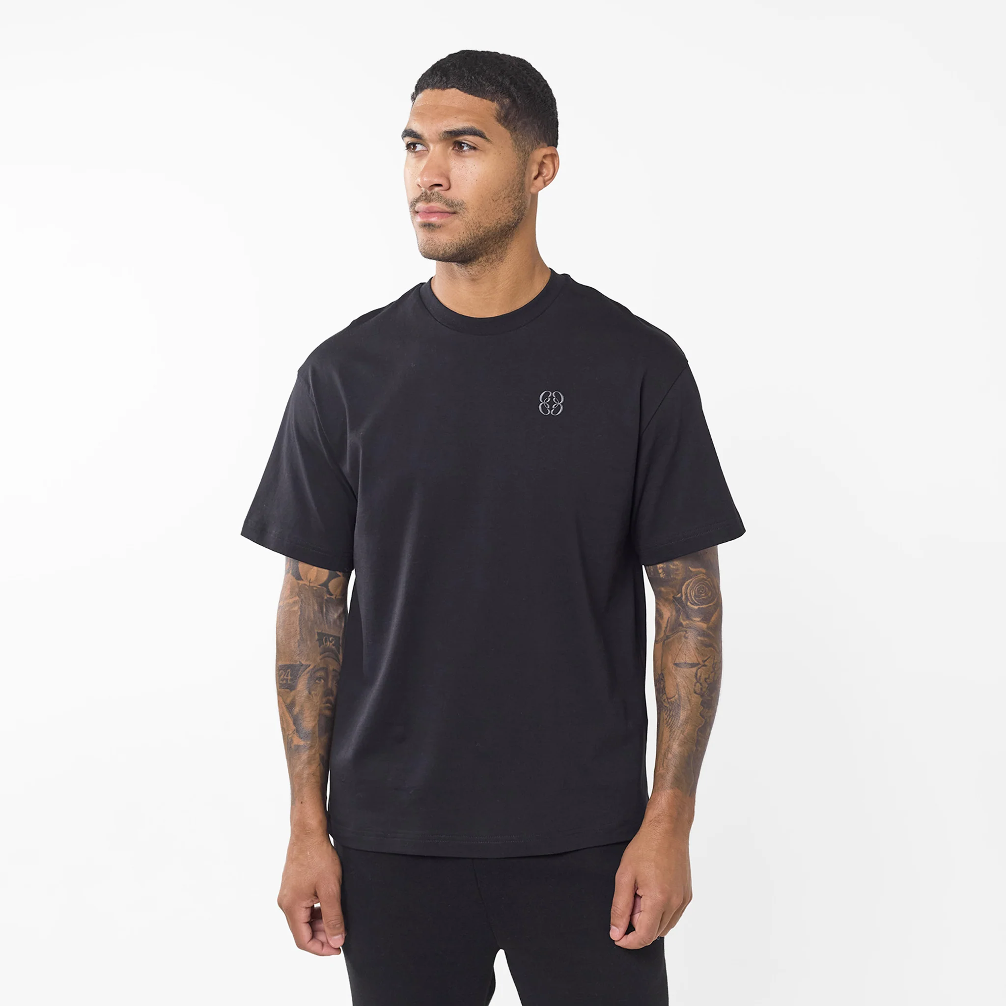 2-Pack Icon T-Shirts | Black/White - Image 6