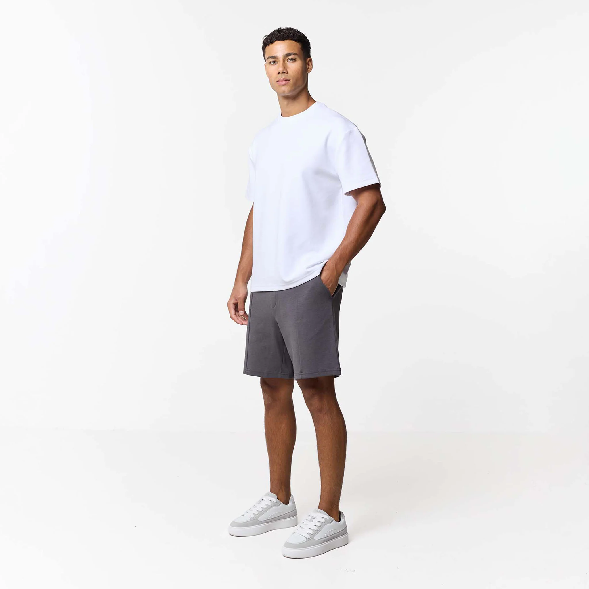 2-Pack Interlock Smart Shorts | Black/Dark Grey - Image 8