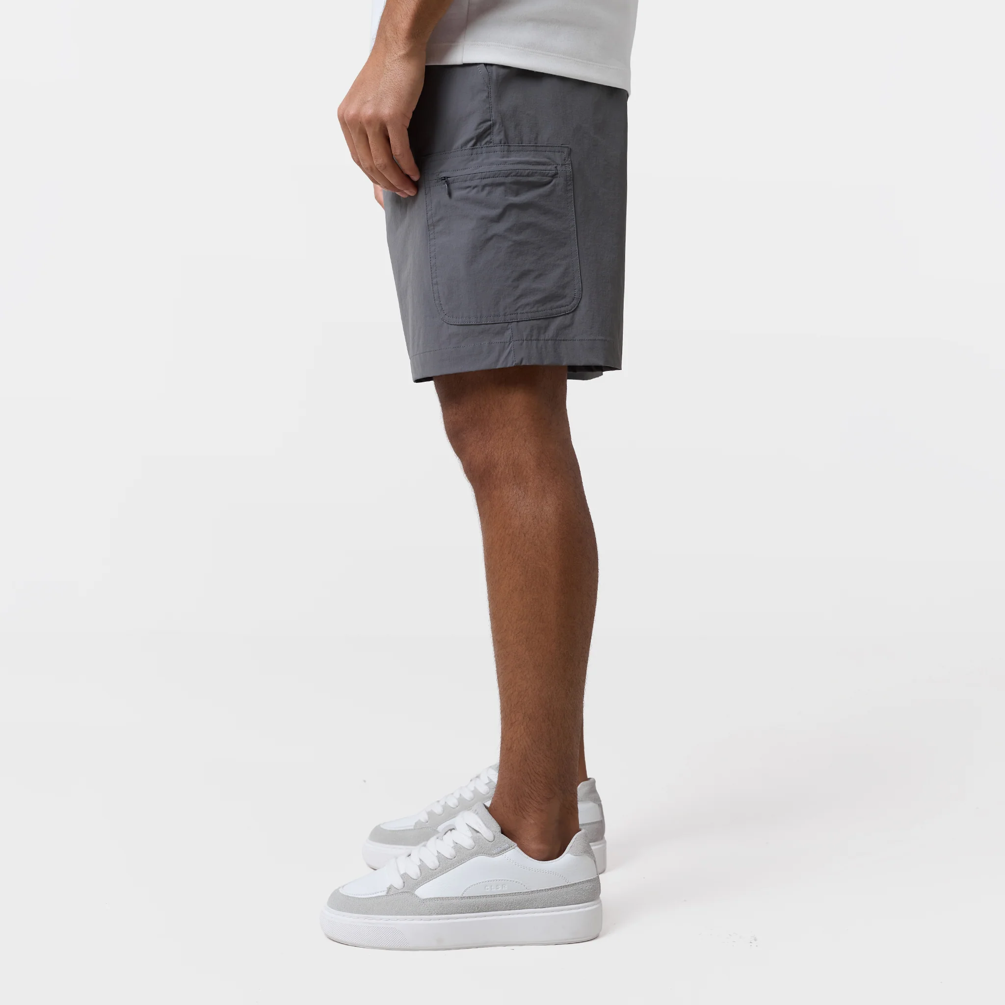 2-Pack Premium Tech Cargo Short |  Black/Mid Grey - Image 4