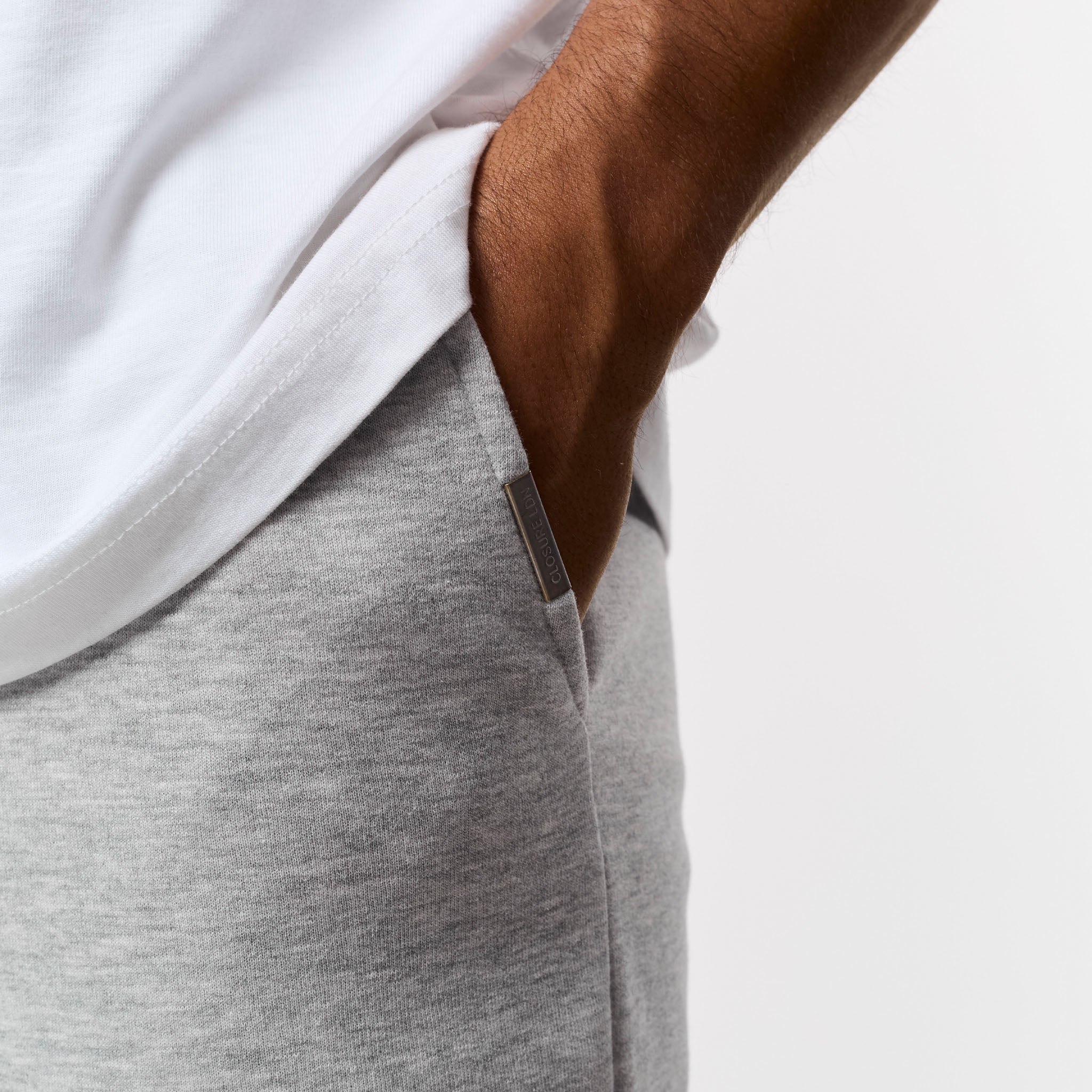 2-Pack Relaxed Fit Cuffed Joggers | Black/Grey Marl - Image 11