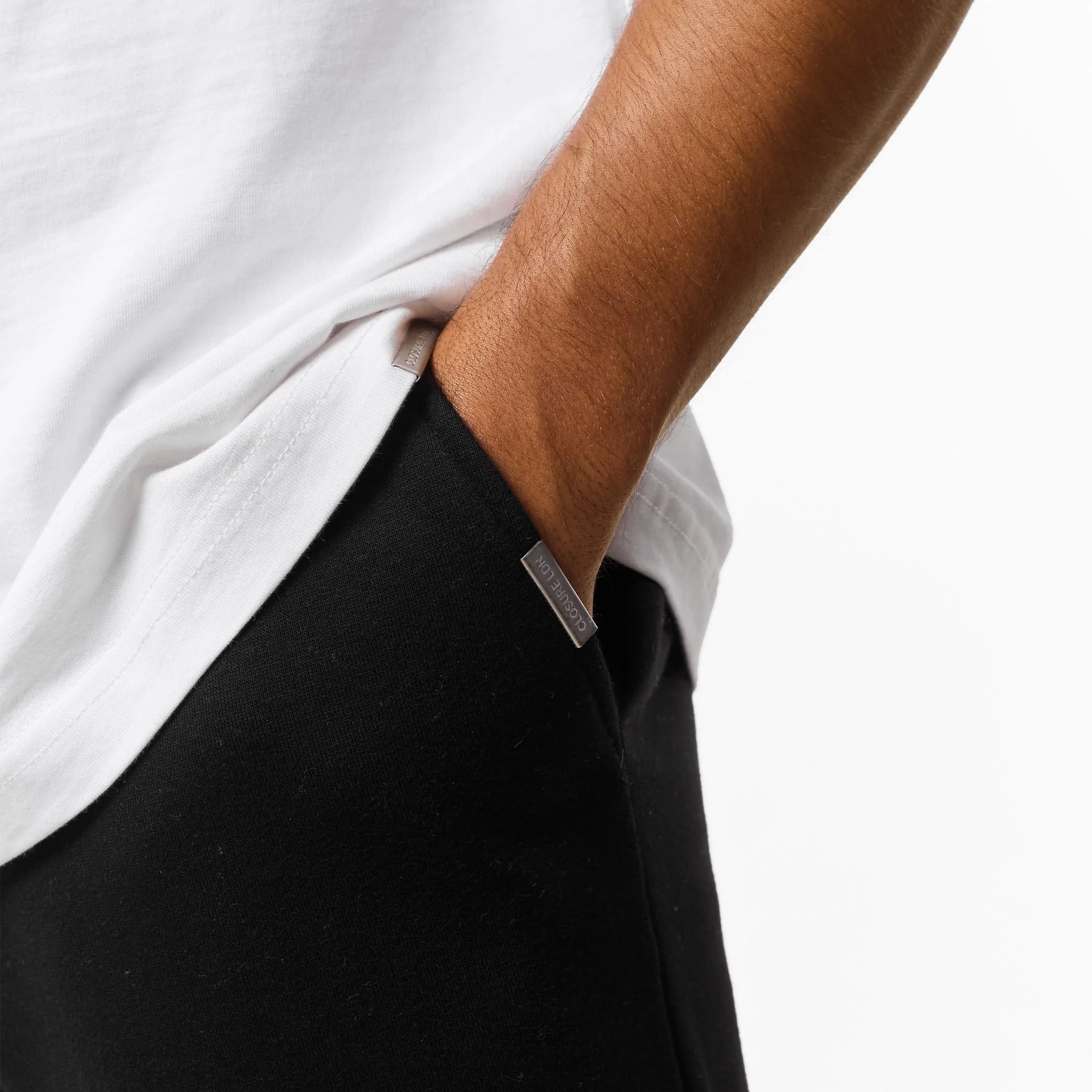2-Pack Relaxed Fit Cuffed Joggers | Black/Grey Marl - Image 4