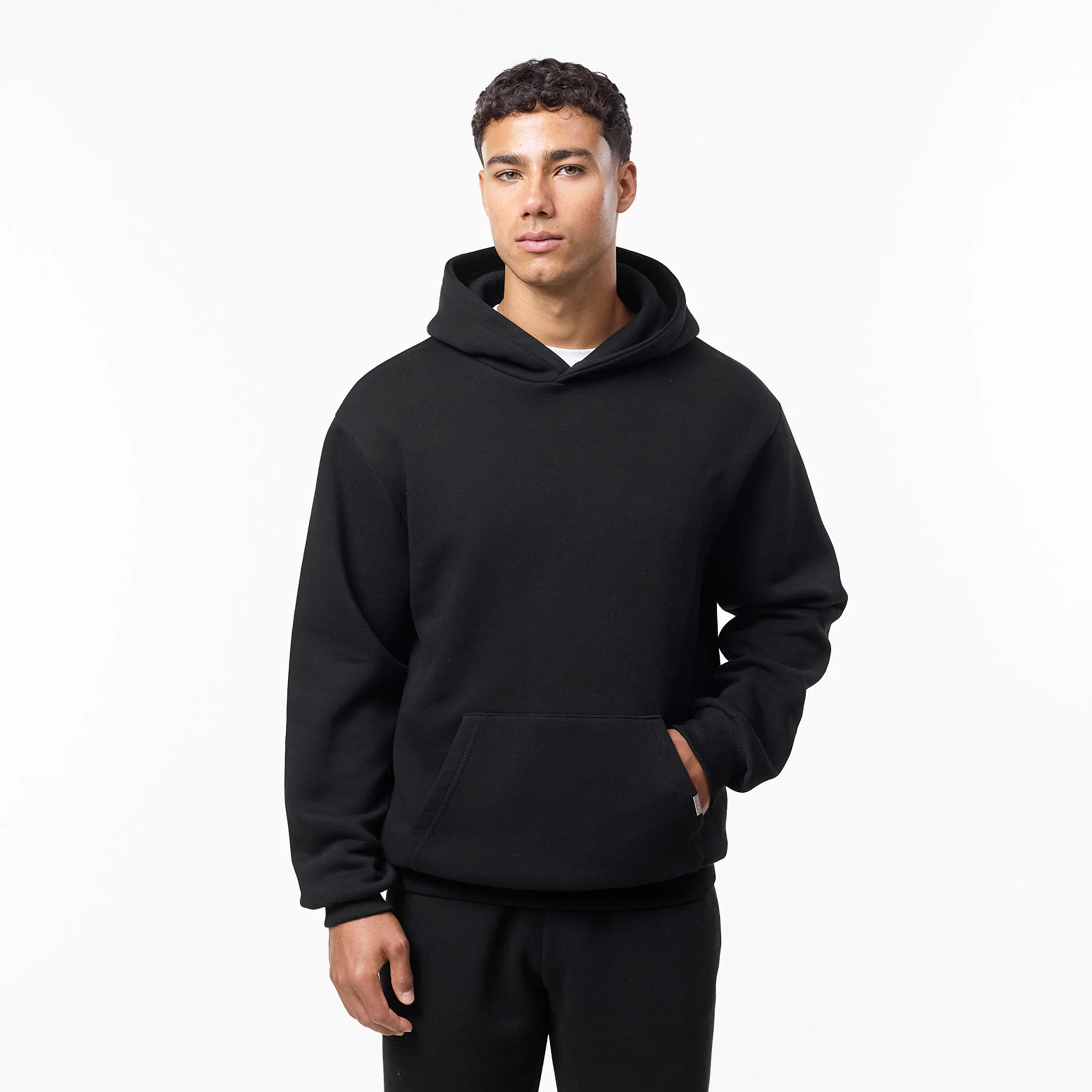 2-Pack Relaxed Fit Hoodie | Grey Marl/Black - Image 7