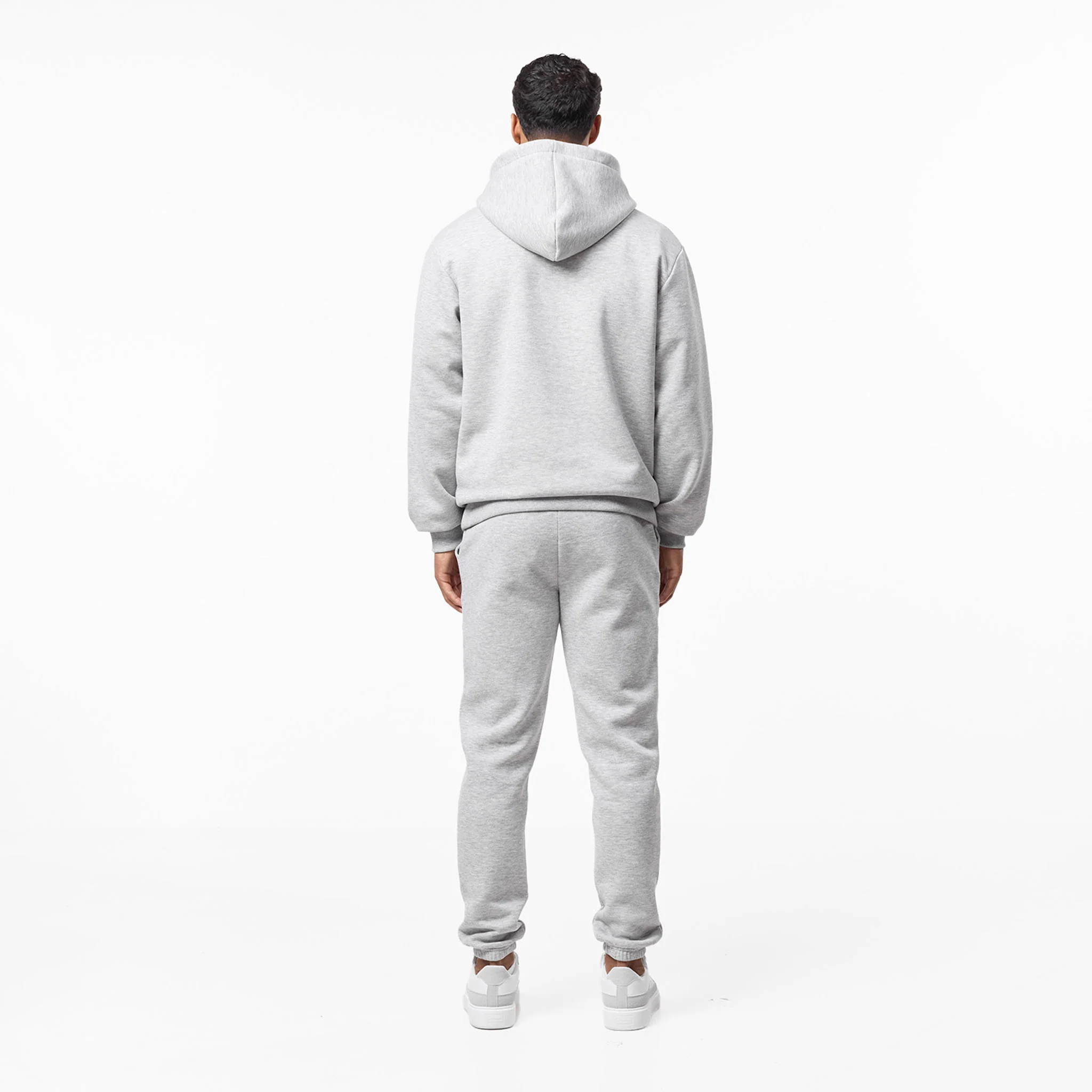 2-Pack Relaxed Fit Hoodie | Grey Marl/Navy - Image 8