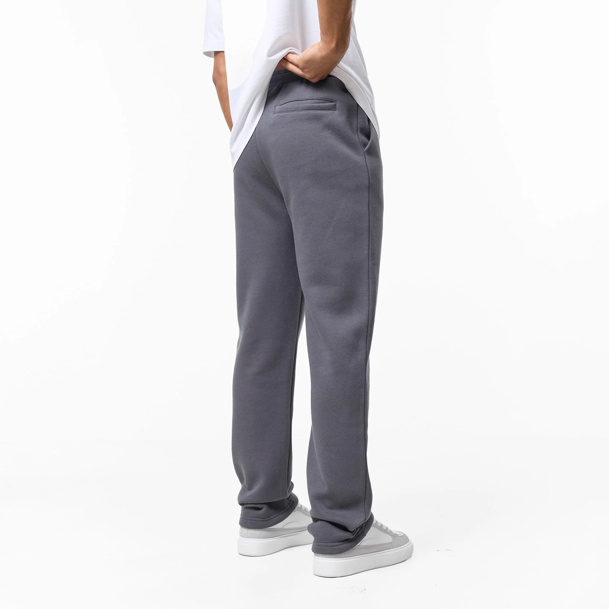 2-Pack Relaxed Fit Open Hem Joggers | Black/Dark Grey - Image 16