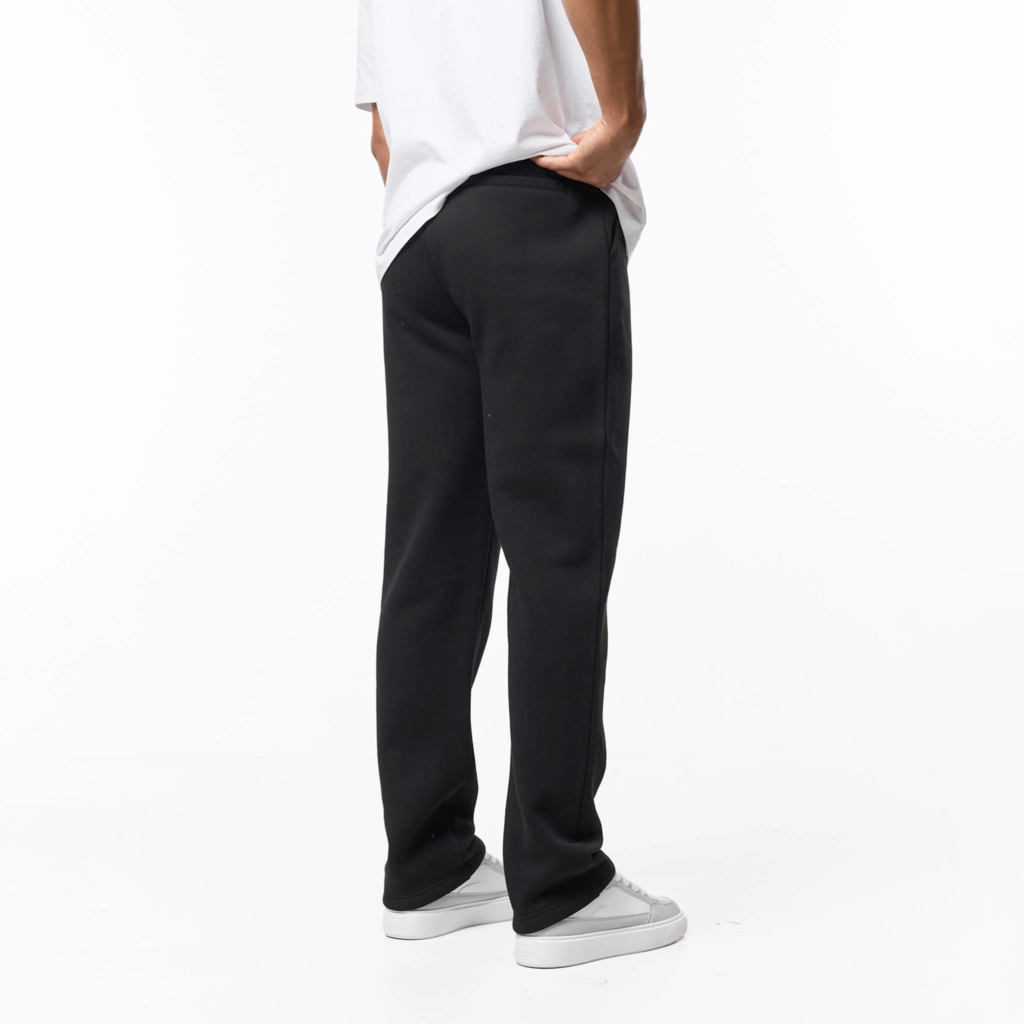 2-Pack Relaxed Fit Open Hem Joggers | Black/Dark Grey - Image 6