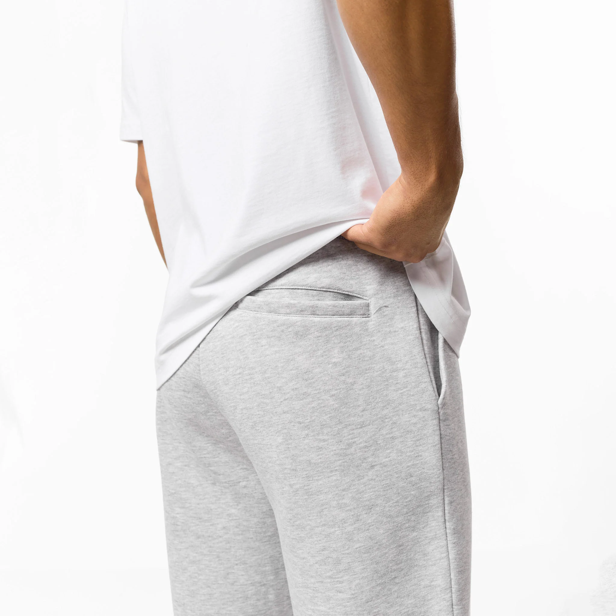 2-Pack Relaxed Fit Open Hem Joggers | Dark Grey/Grey Marl - Image 13