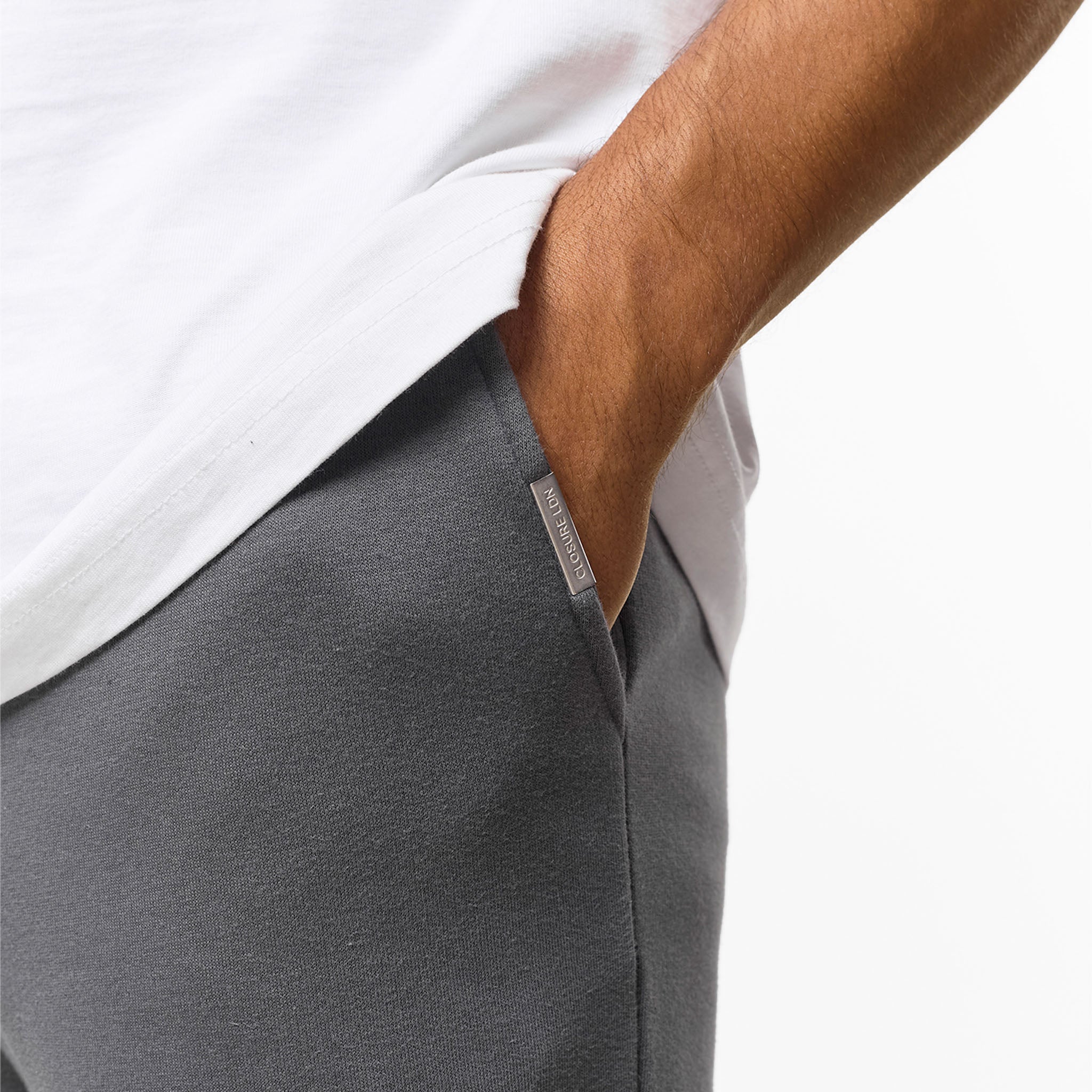 2-Pack Relaxed Fit Open Hem Joggers | Dark Grey/Grey Marl - Image 4