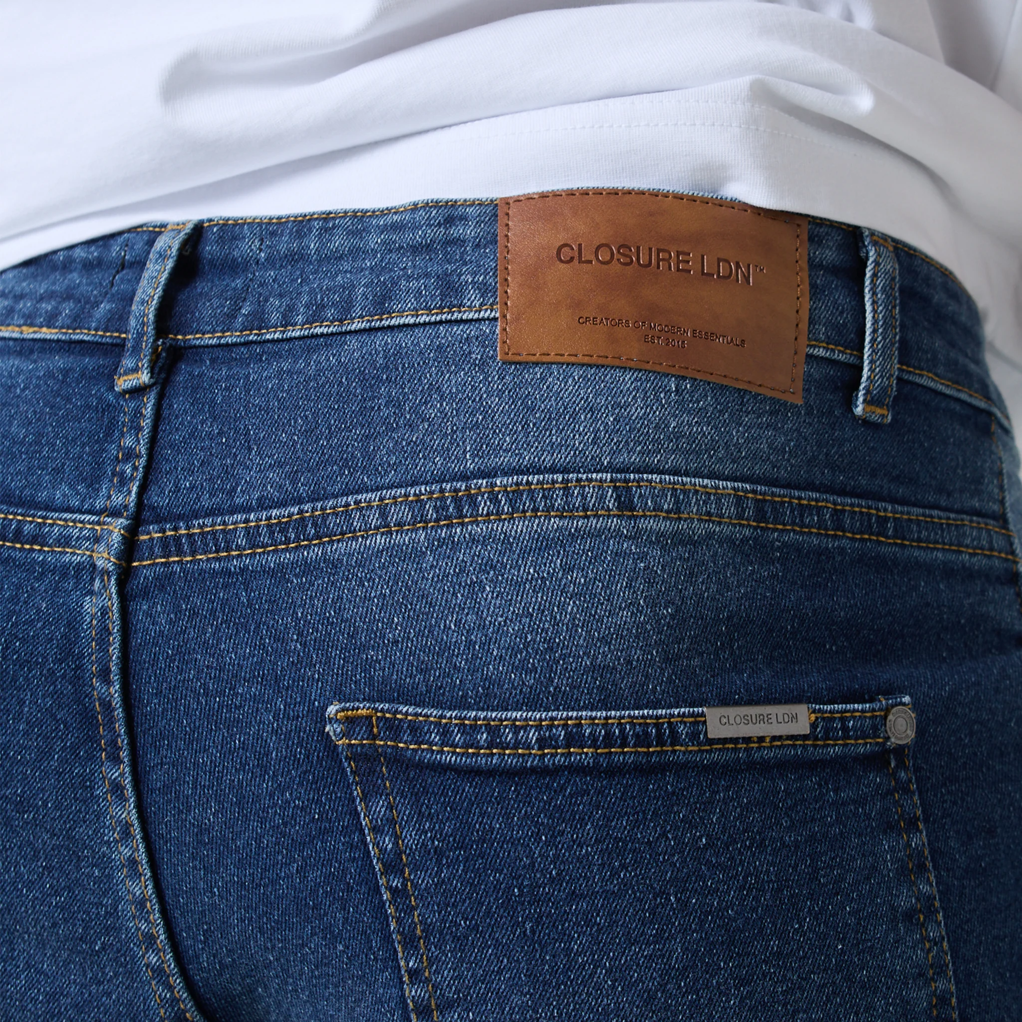 2-Pack Slim Fit Denim Jeans | Mid Blue Wash/Light Blue Wash - Image 10