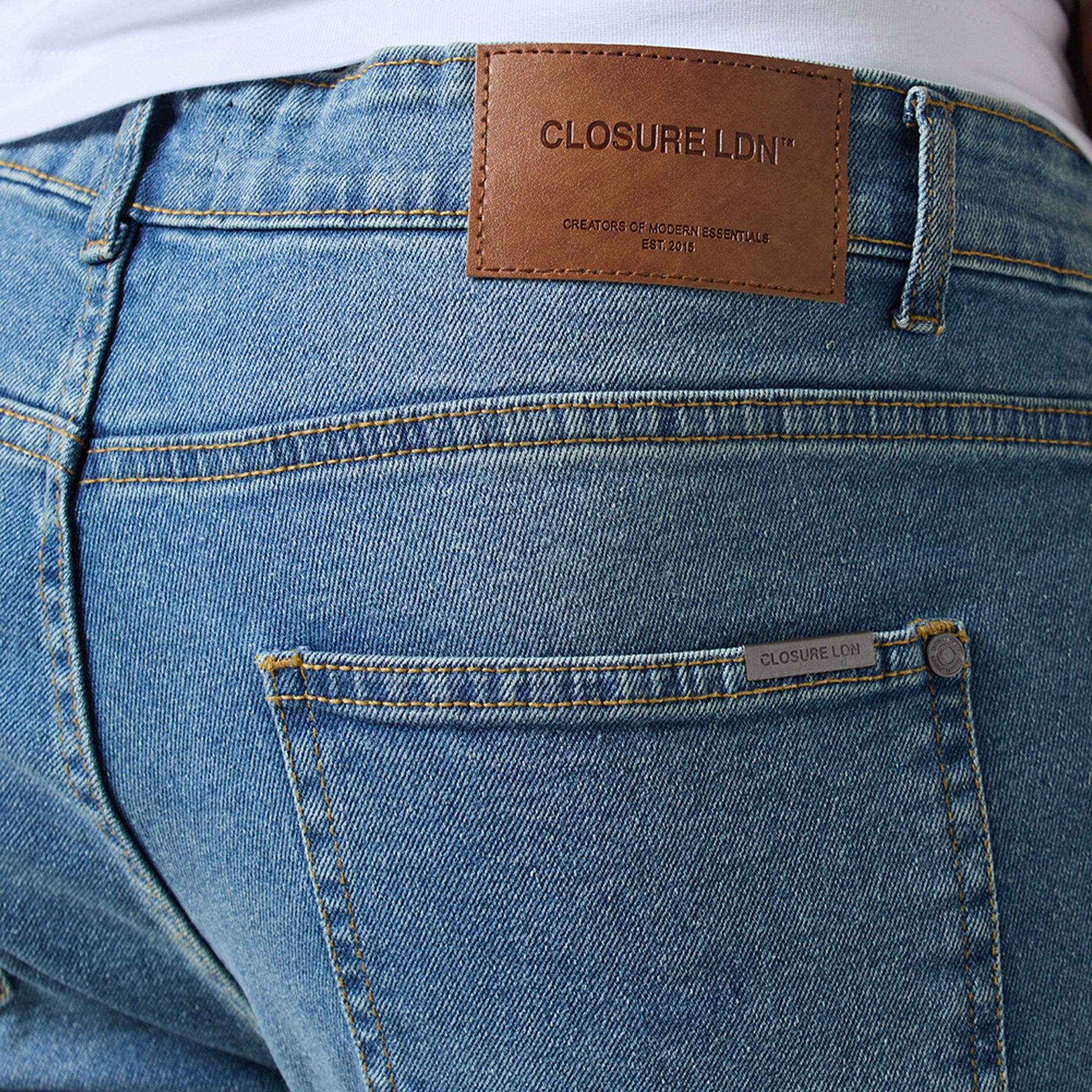 2-Pack Slim Fit Denim Jeans | Mid Blue Wash/Light Blue Wash - Image 11