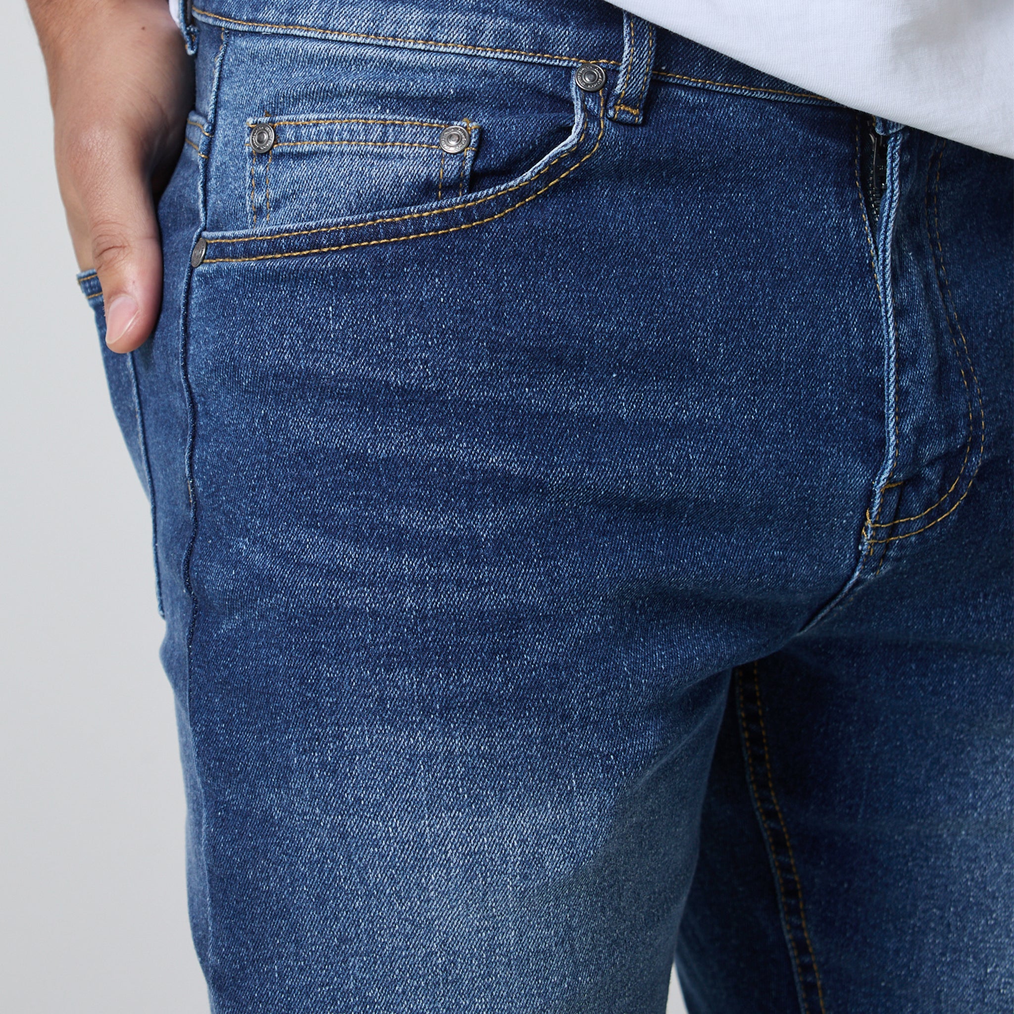 2-Pack Slim Fit Denim Jeans | Mid Blue Wash/Light Blue Wash - Image 12