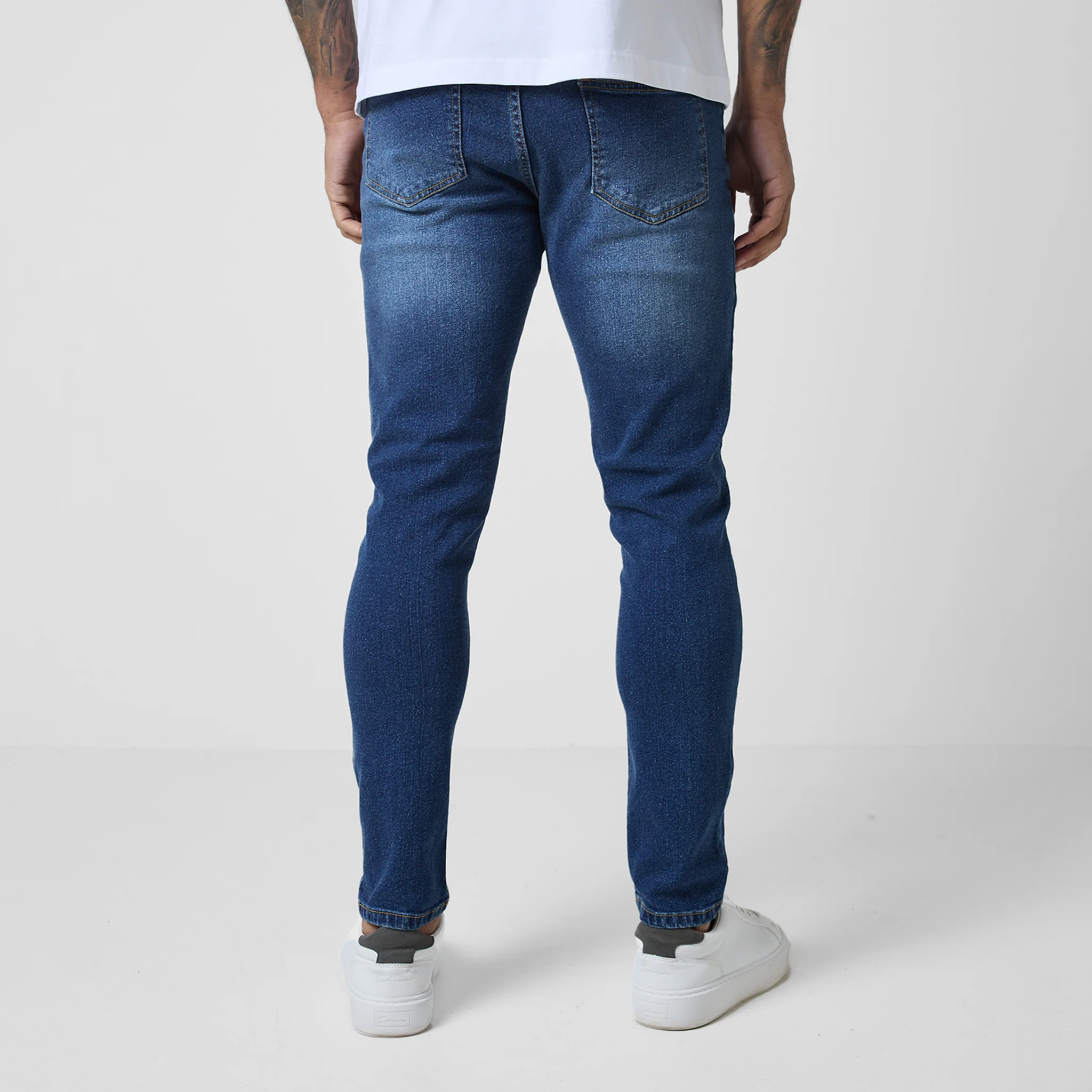 2-Pack Slim Fit Denim Jeans | Mid Blue Wash/Light Blue Wash - Image 6