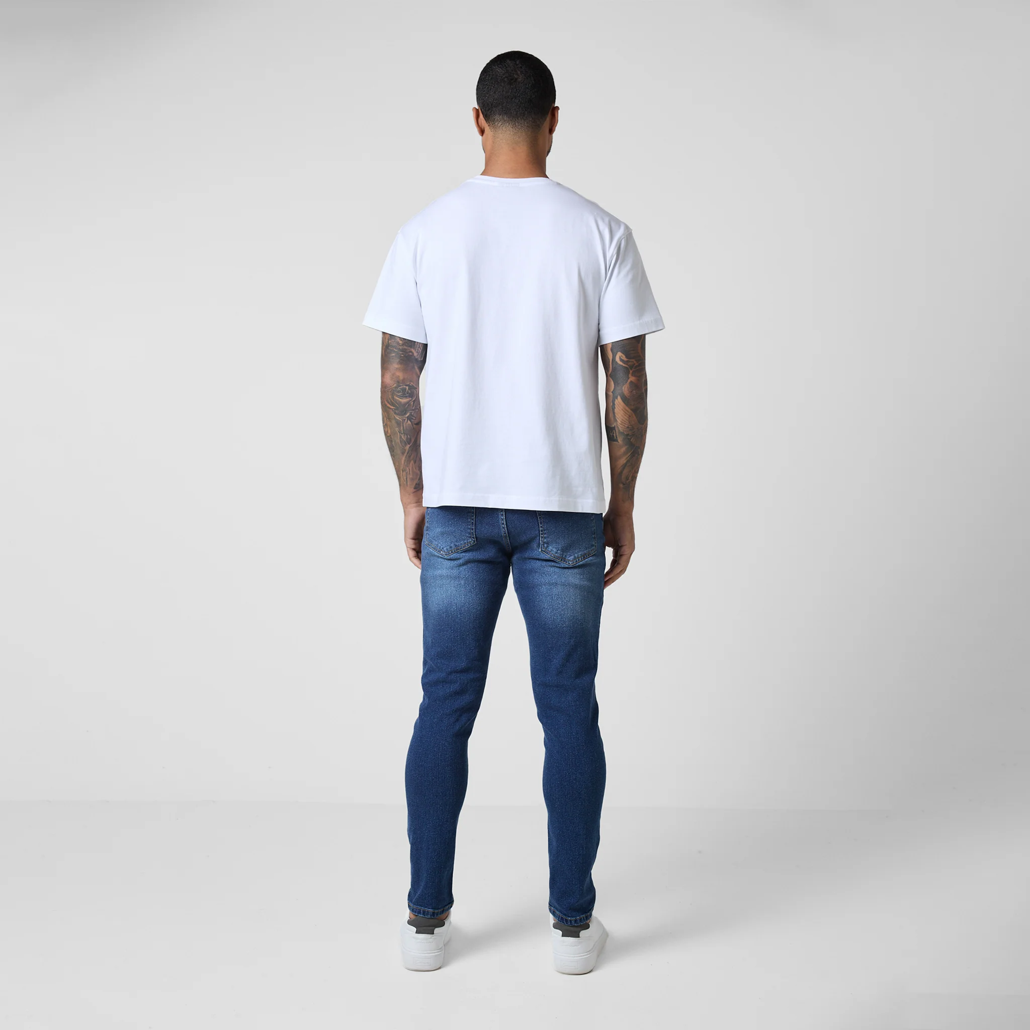 2-Pack Slim Fit Denim Jeans | Mid Blue Wash/Light Blue Wash - Image 9