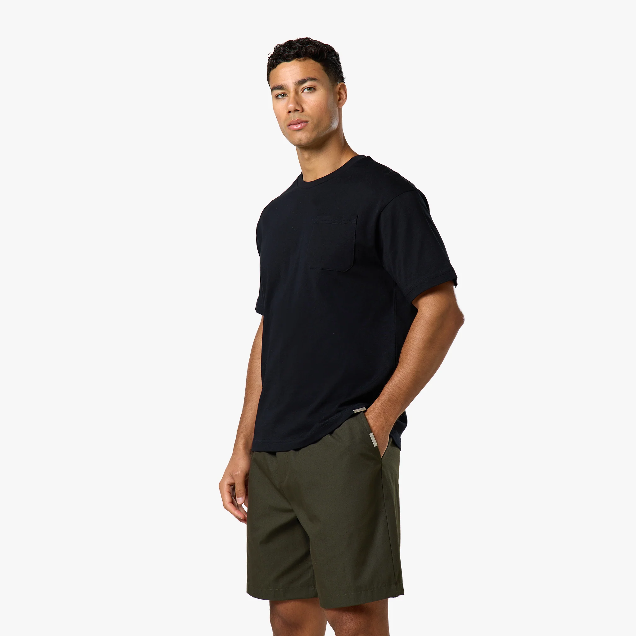 2-Pack Smart Pocket T-Shirt | White/Black - Image 10