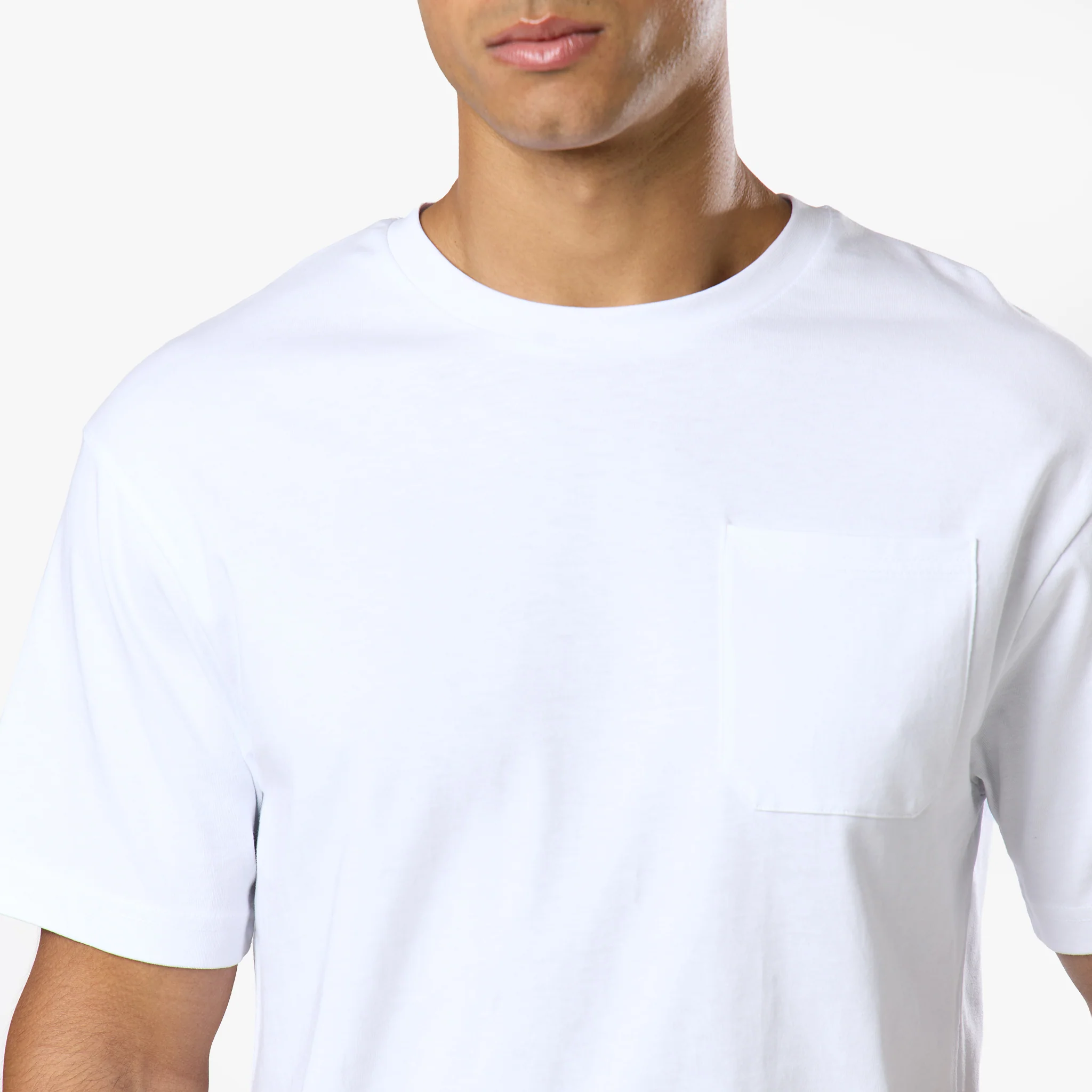 2-Pack Smart Pocket T-Shirt | White/Black - Image 5