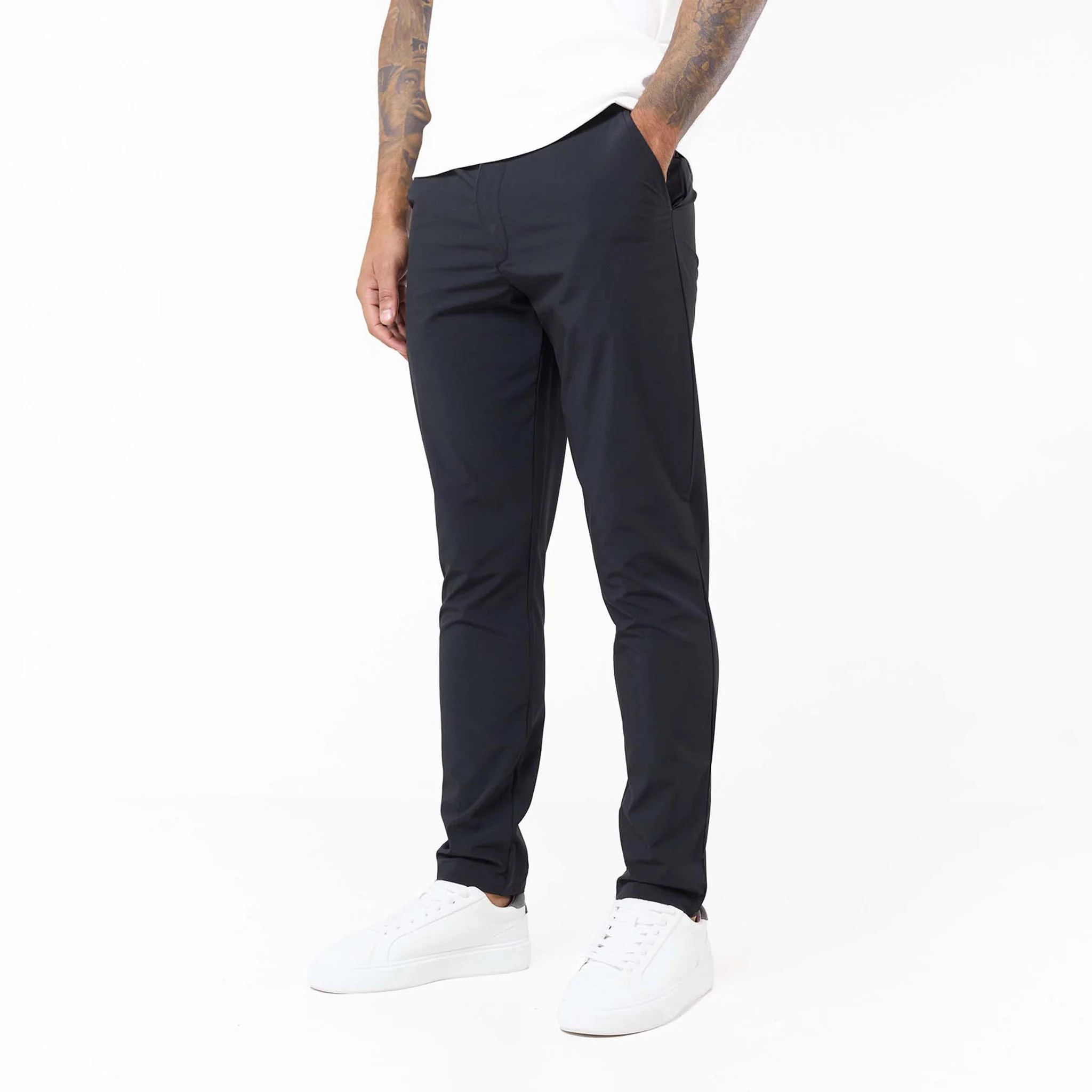 2-Pack Smart Tech Chino | Black/Mid Grey - Image 2