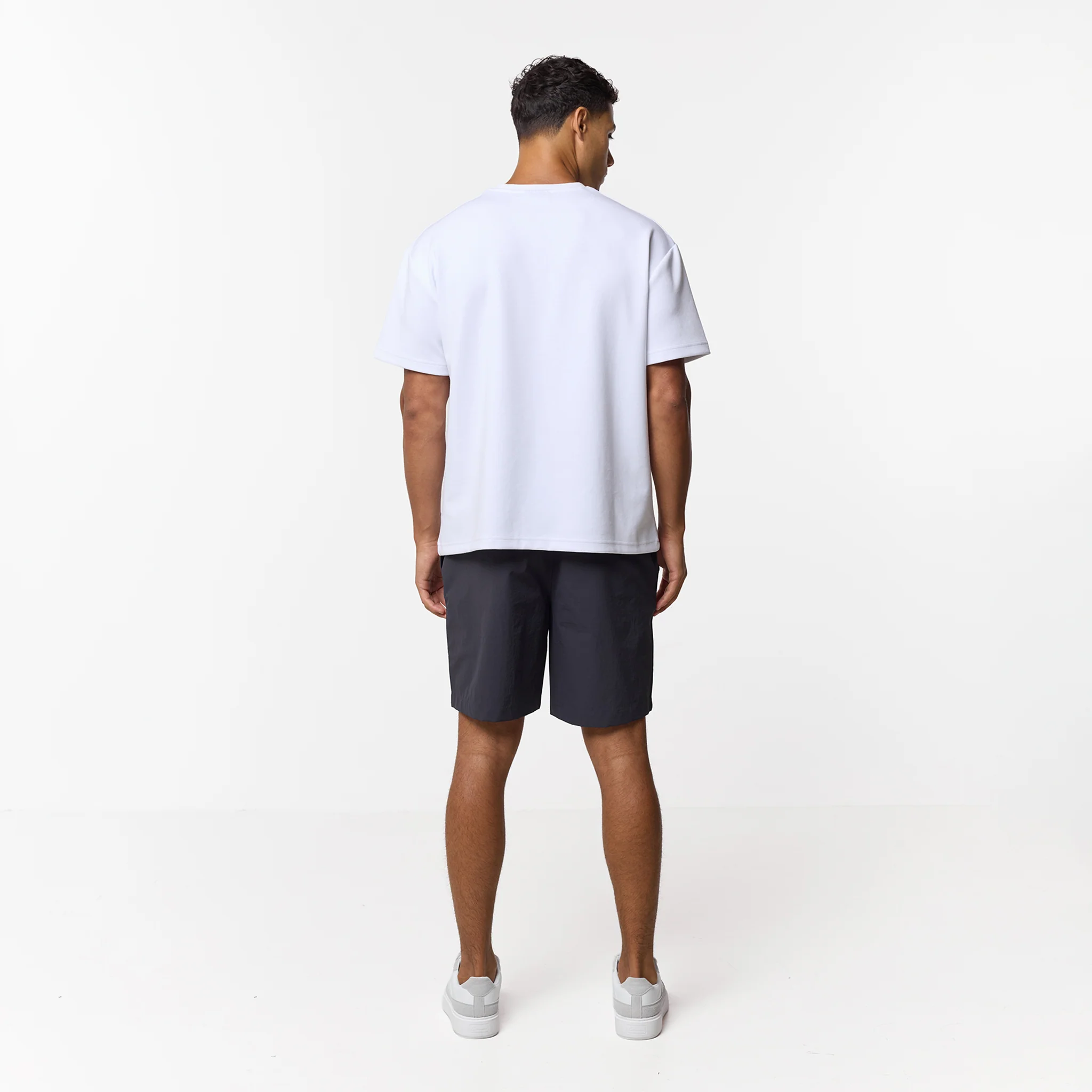 2-Pack Smart Tech Chino Short | Black/Mid Grey - Image 9