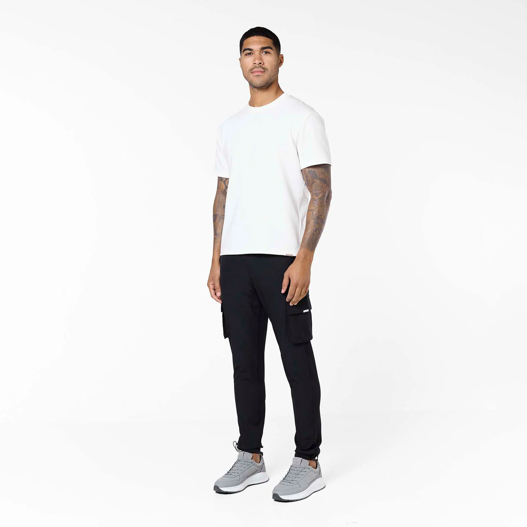 2-Pack Stretch Tech Cargo Pants | Black/Sand - Image 4