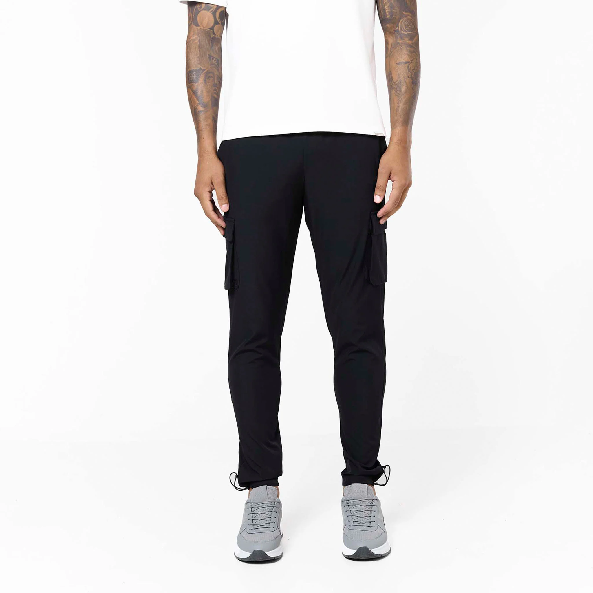 2-Pack Stretch Tech Cargo Pants | Black/Sand - Image 5