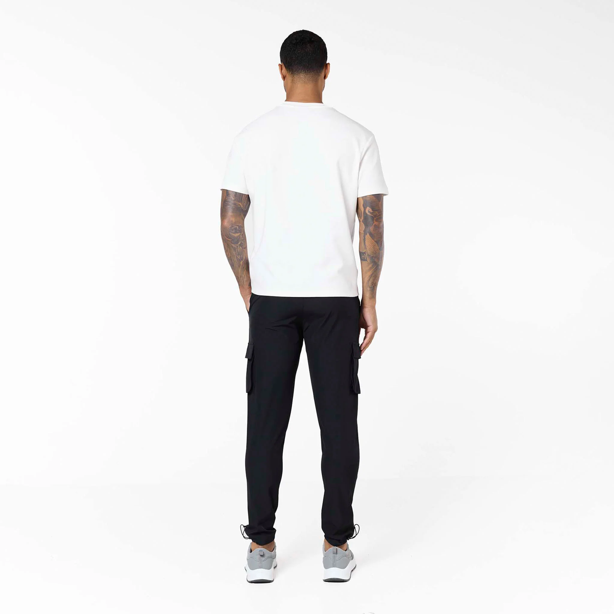 2-Pack Stretch Tech Cargo Pants | Black/Sand - Image 8