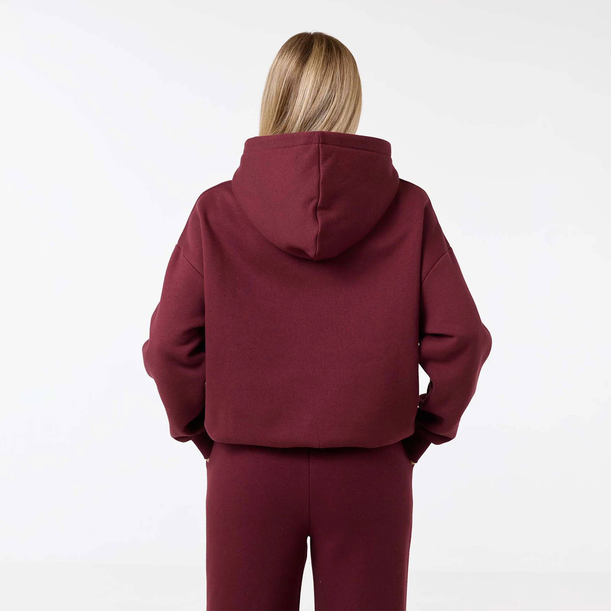 2-Pack Tonal Core Logo Hoodie | Espresso/Burgundy - Image 4
