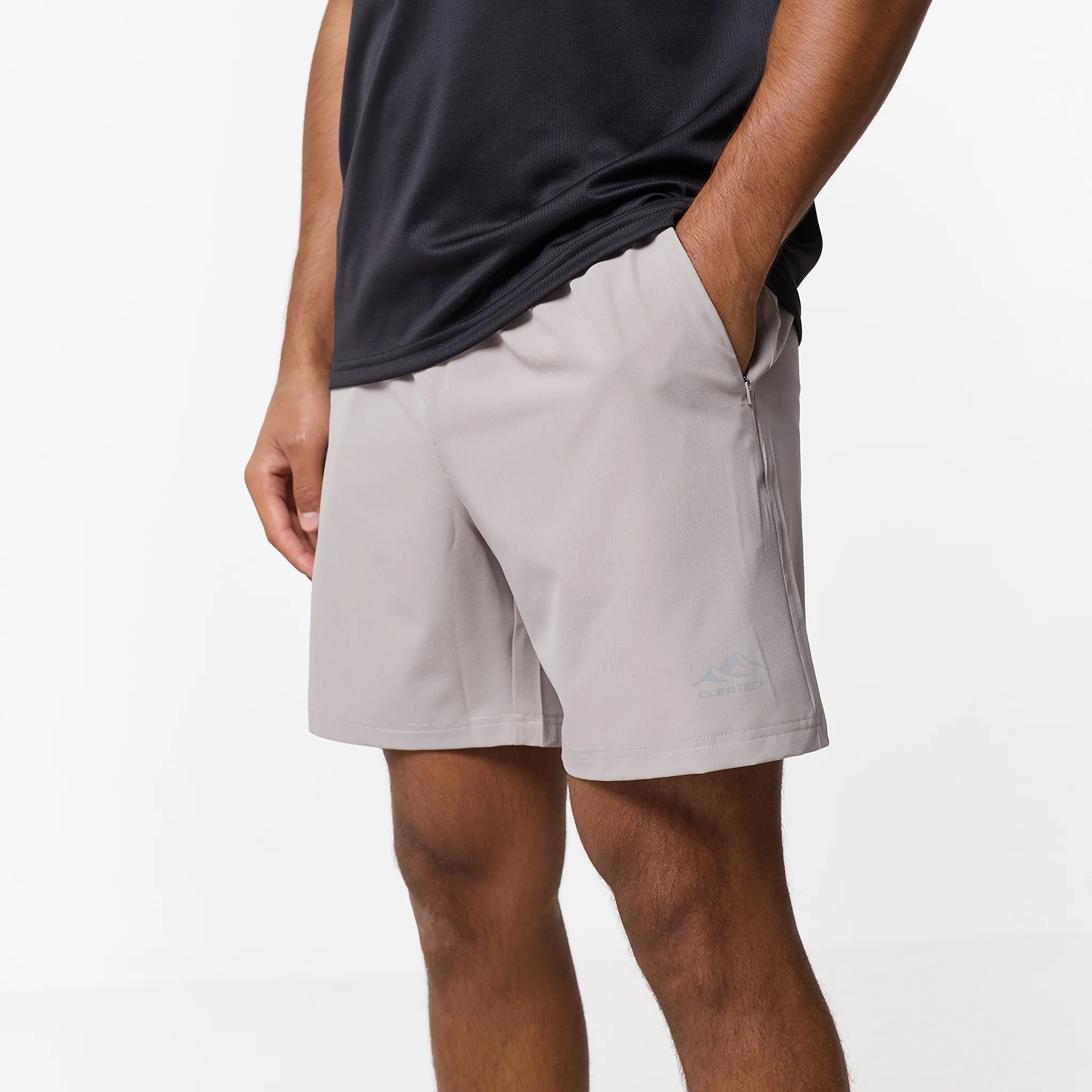 6" Performance Short | Stone - Image 5