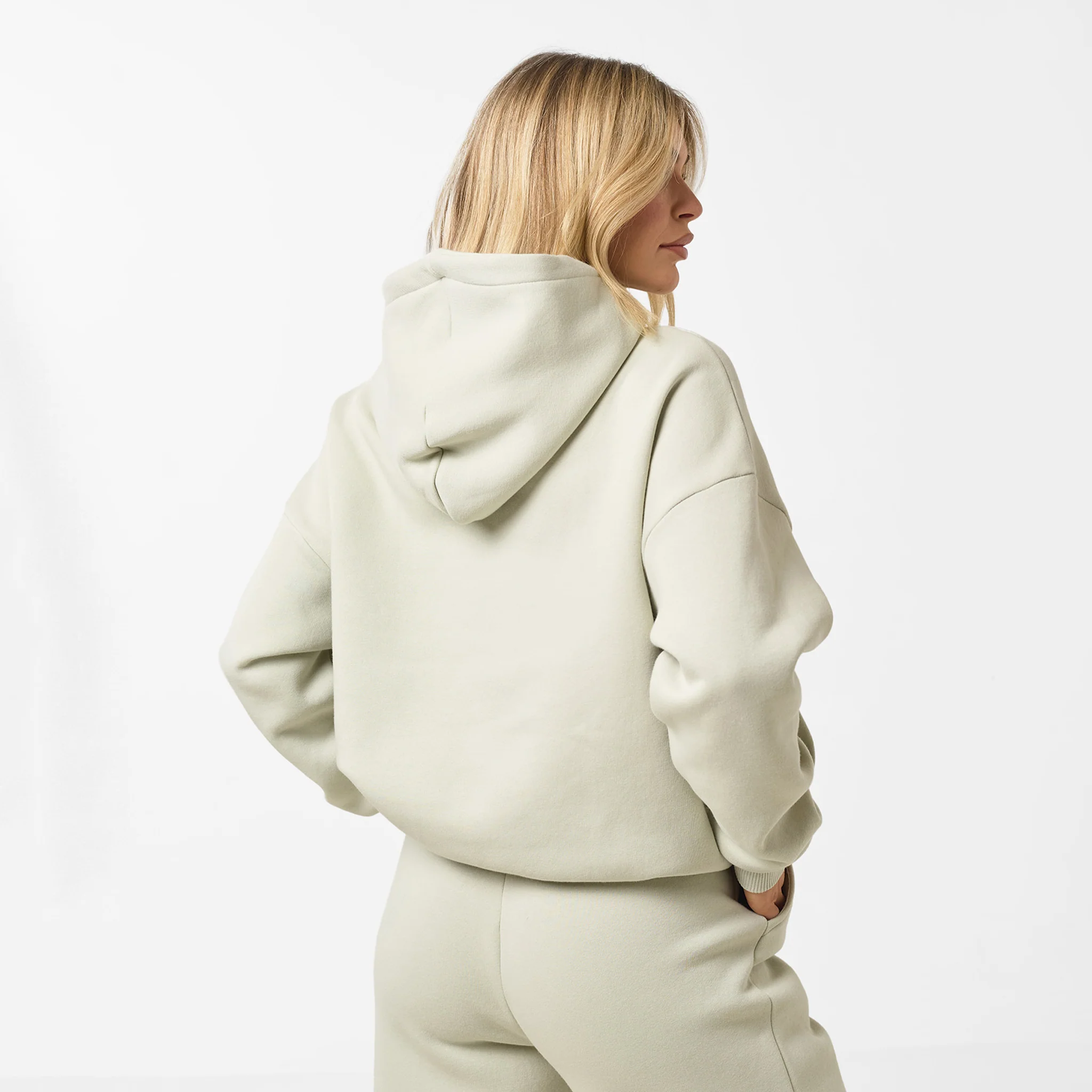 Active Open Hem Tracksuit | Pistachio - Image 6