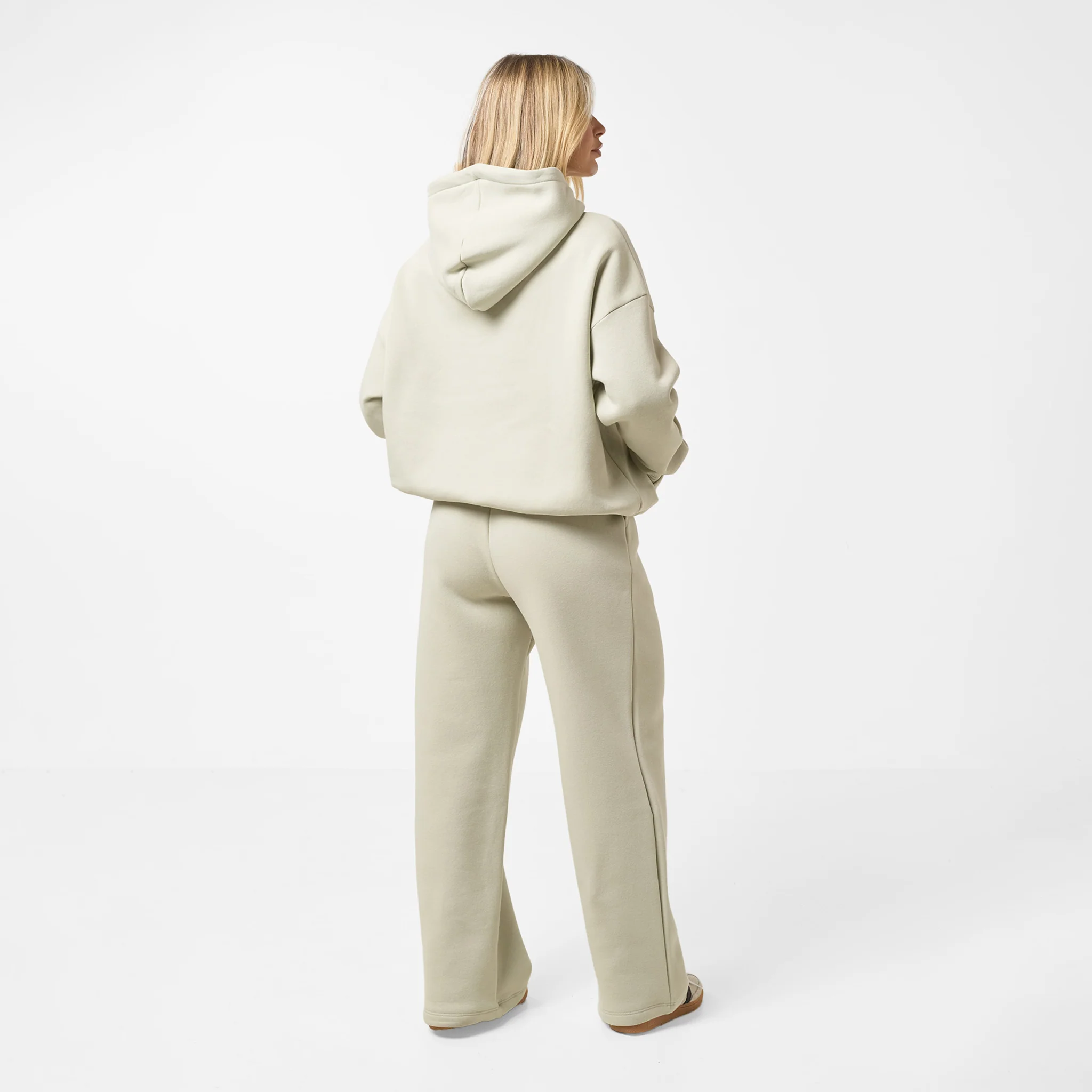 Active Open Hem Tracksuit | Pistachio - Image 7