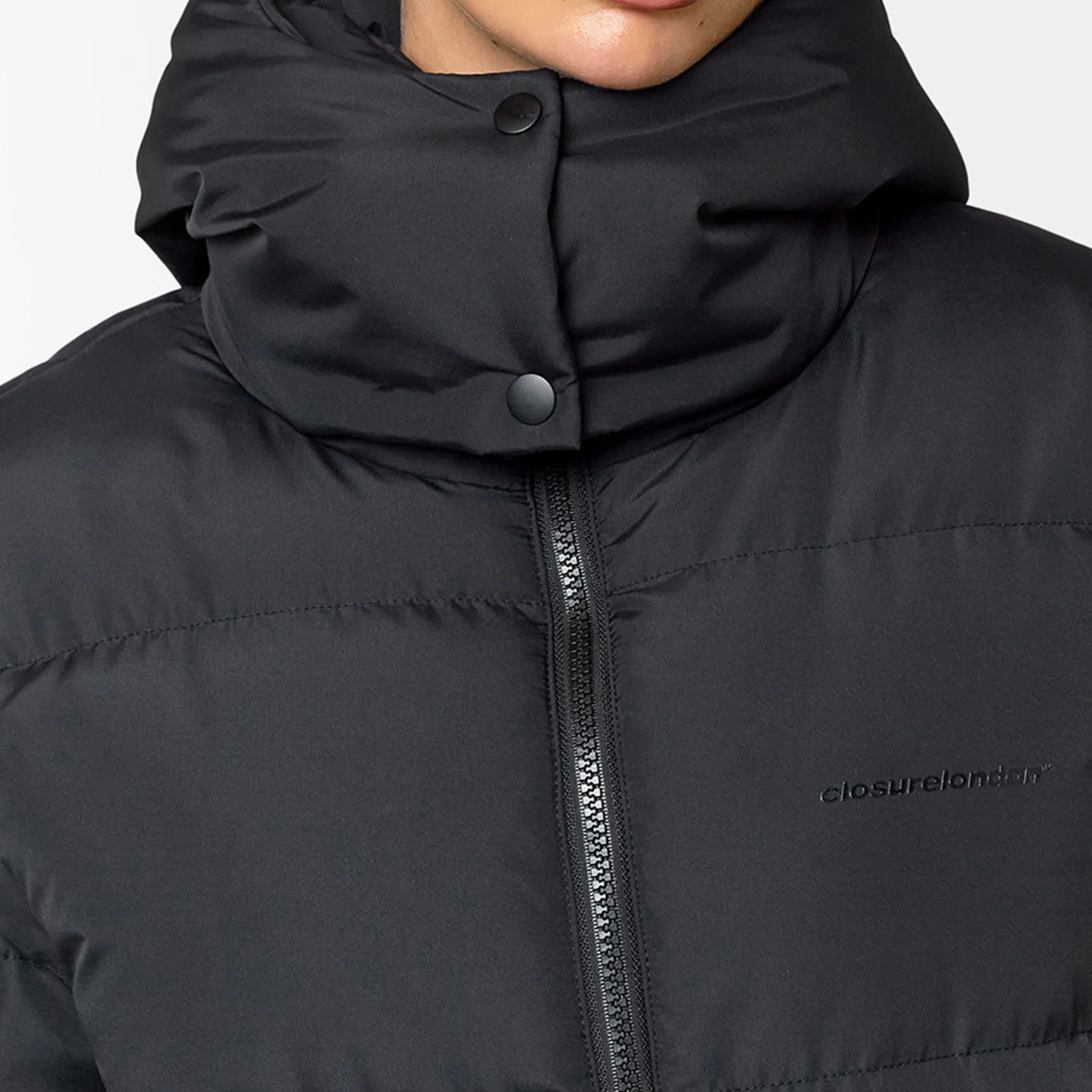 Adjustable Waist Puffer | Black - Image 3