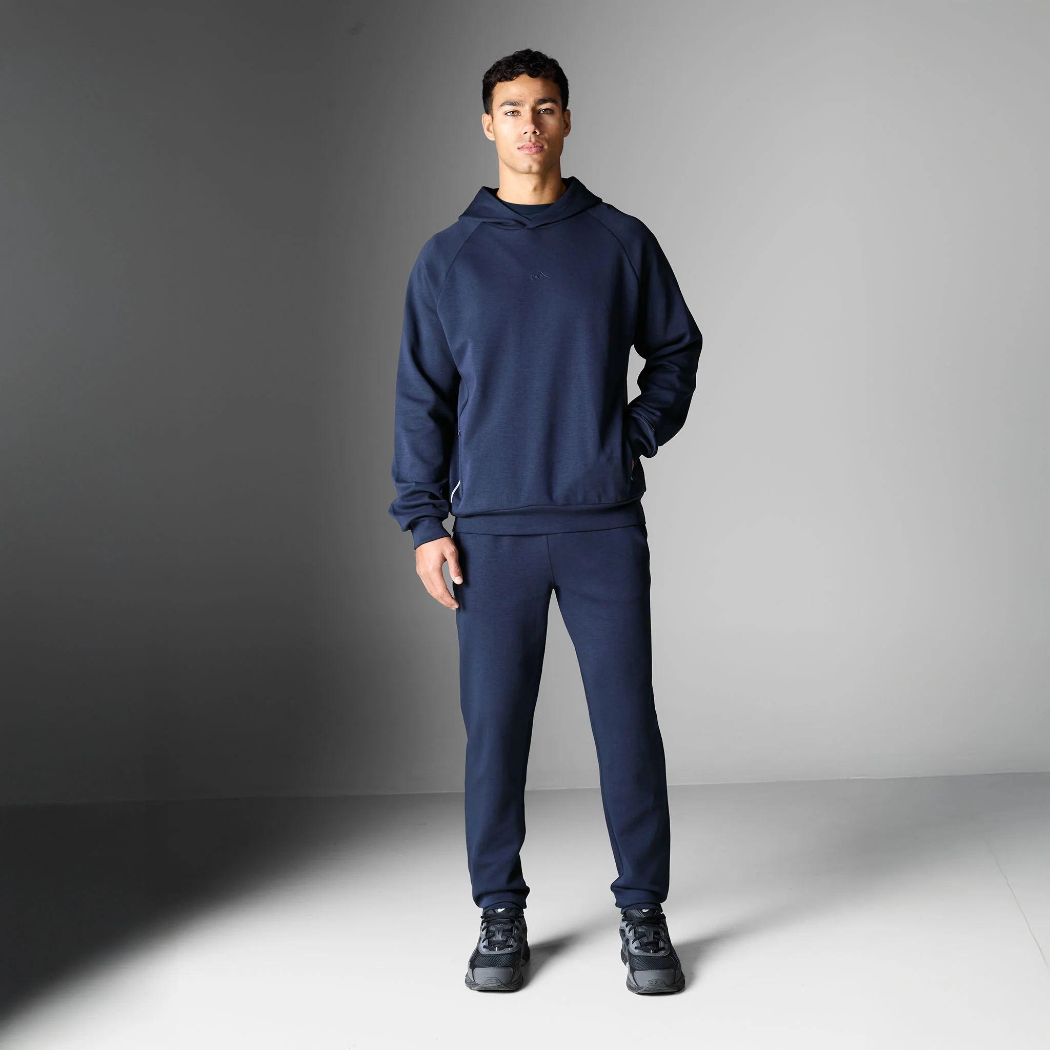 Apex Open Hem Tracksuit | Navy - Image 2