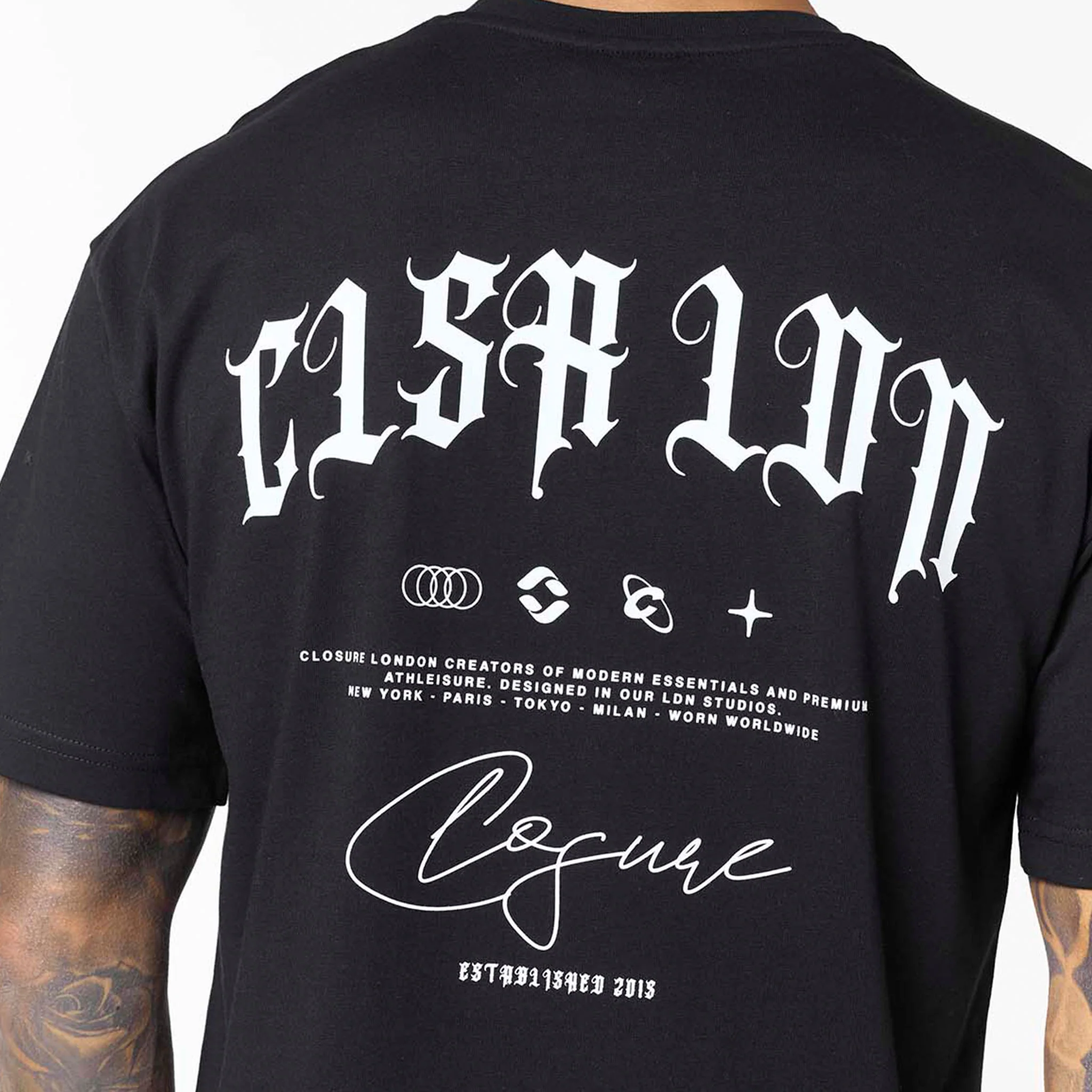 Arch Gothic T-Shirt | Black - Image 4