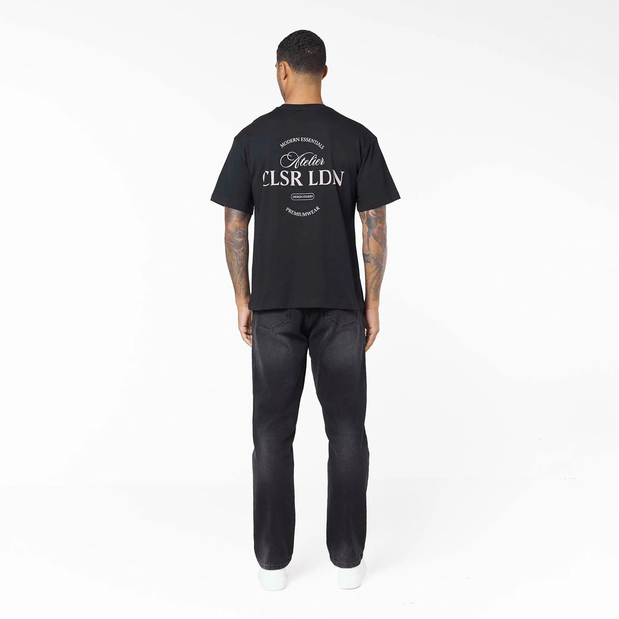 Atelier Essentials T-Shirt | Black - Image 2