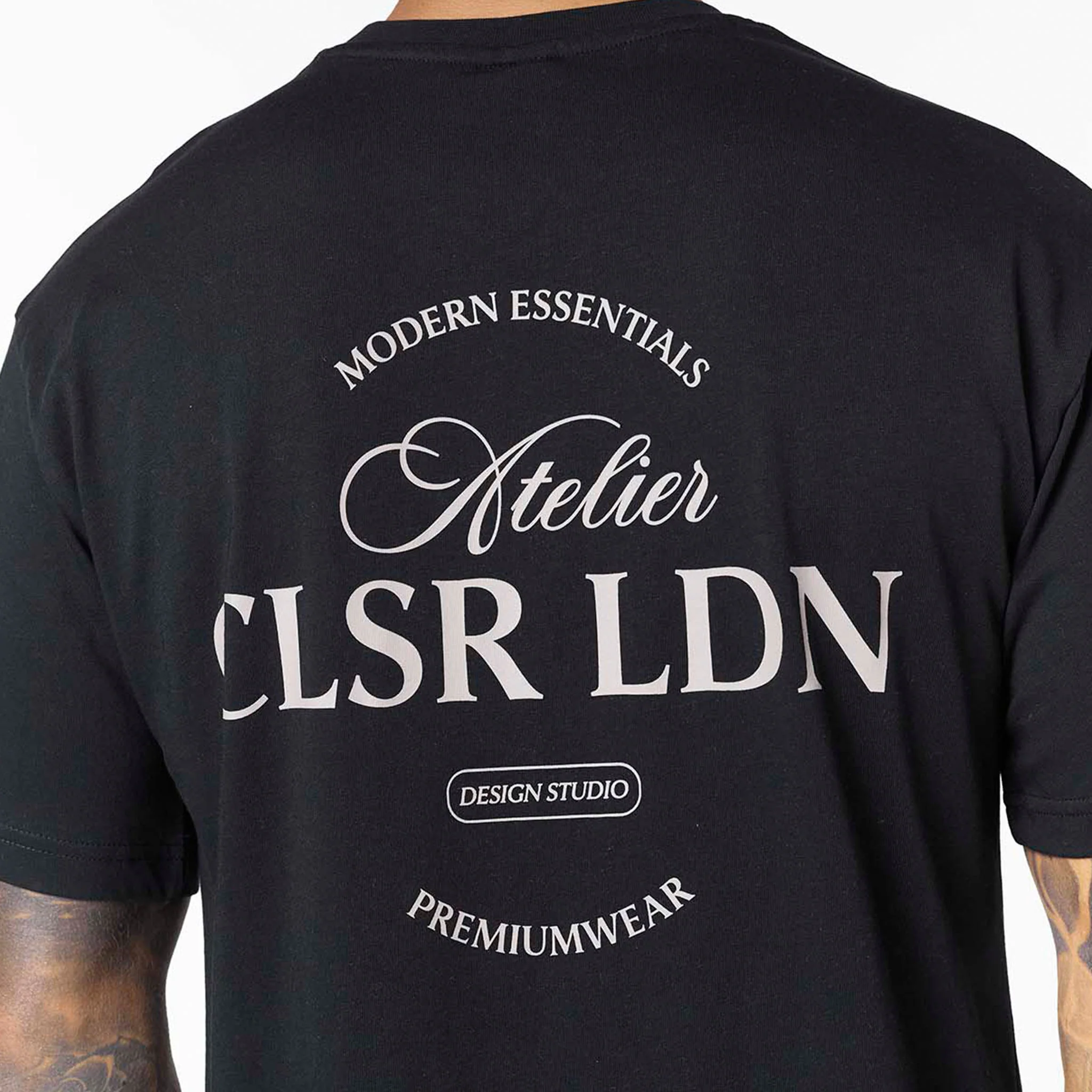 Atelier Essentials T-Shirt | Black - Image 3
