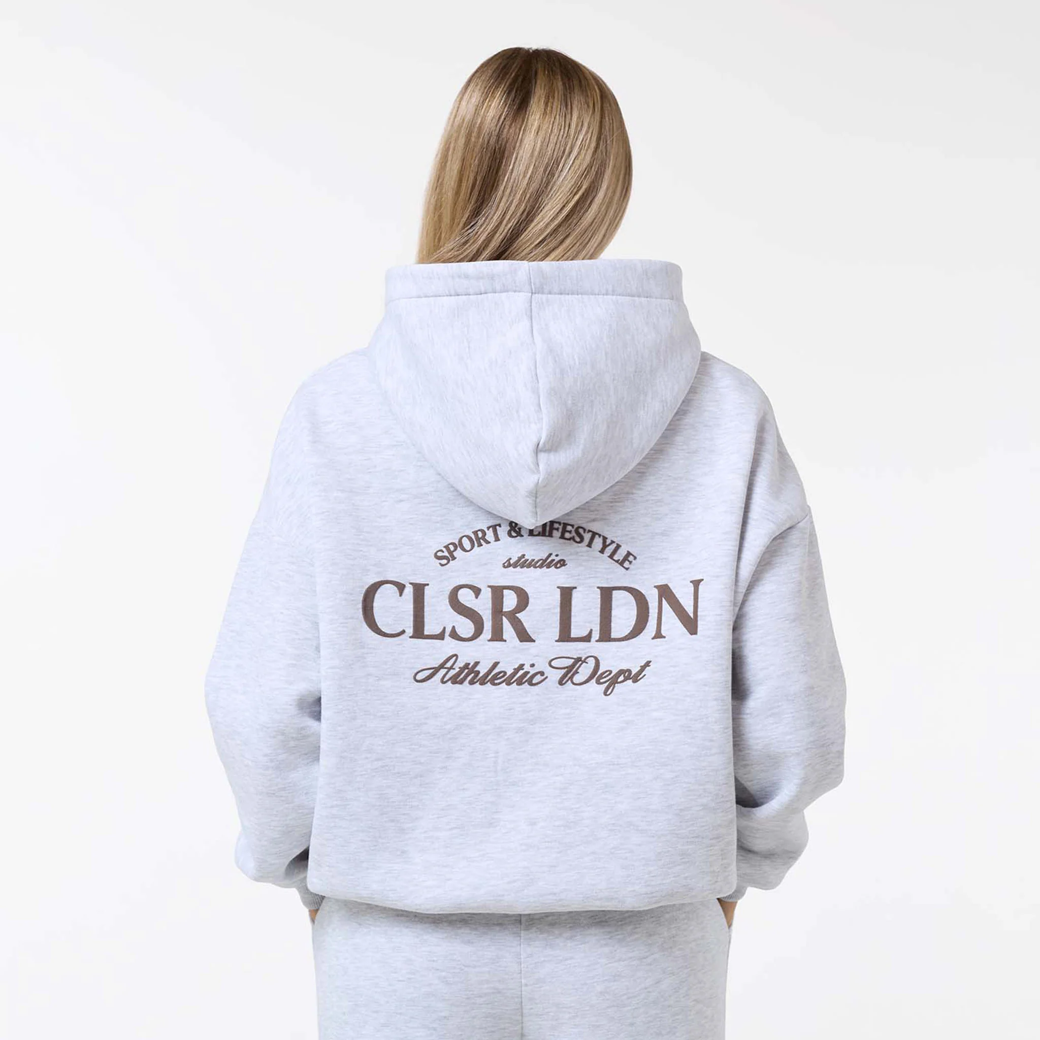 Athletic Department Tracksuit | Grey Marl - Image 2