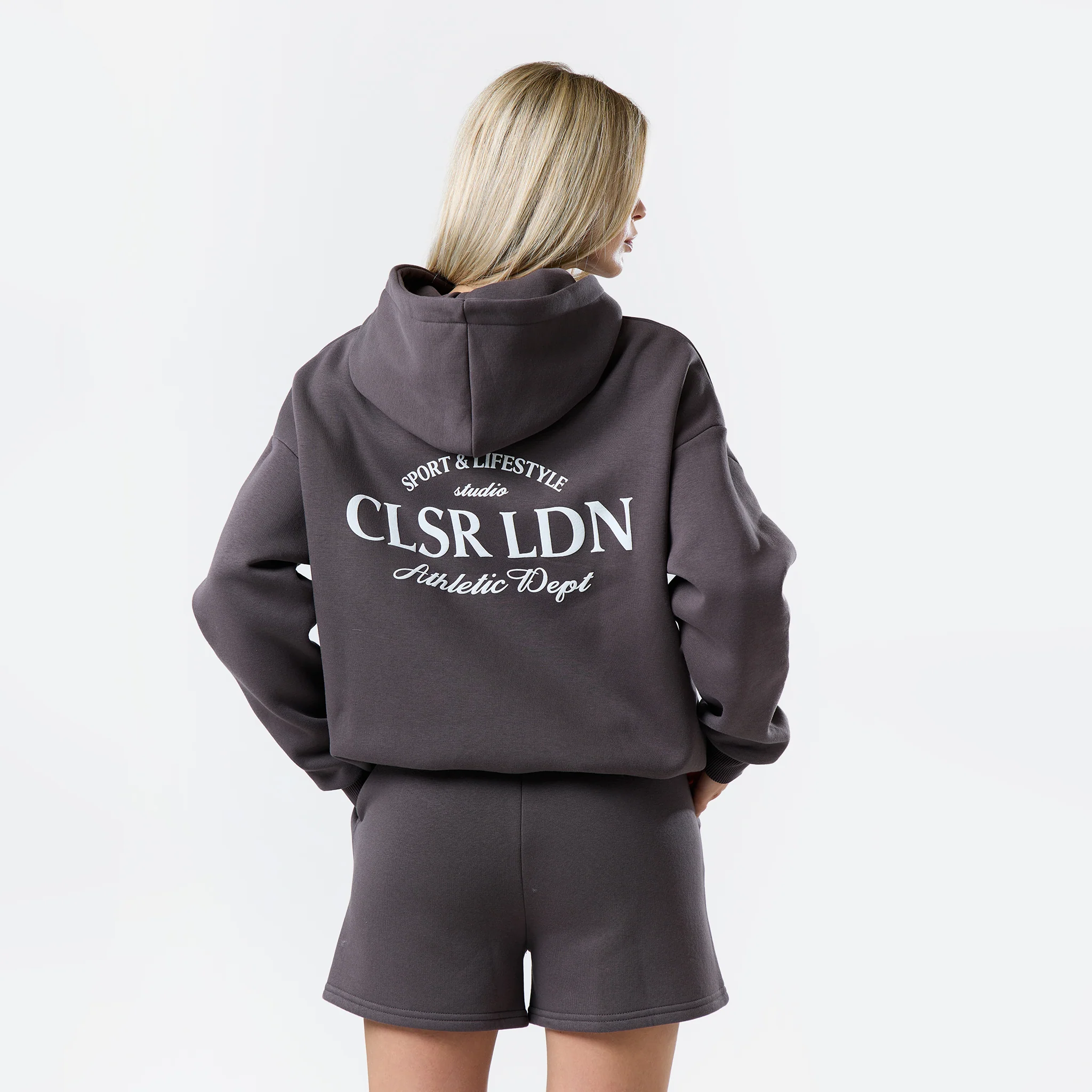 Athletic Dept Hoodie Twinset | Espresso