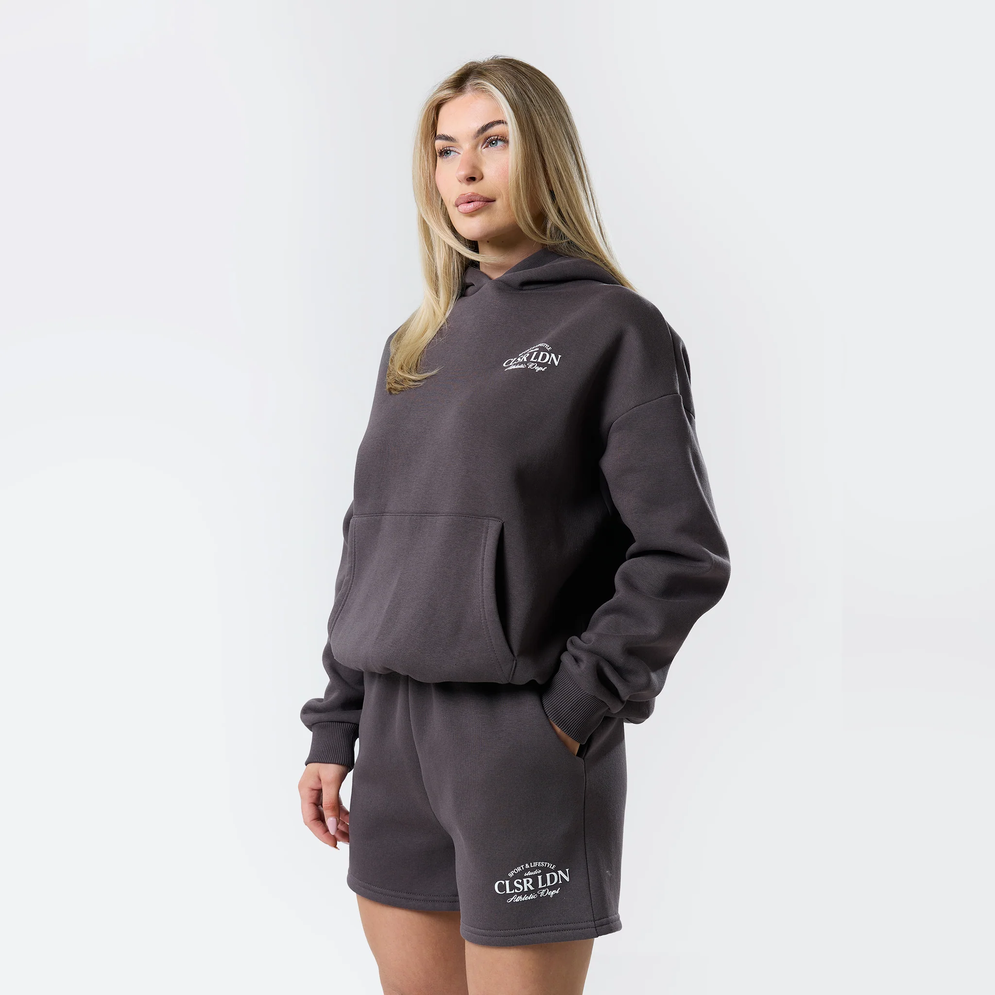 Athletic Dept Hoodie Twinset | Espresso - Image 2