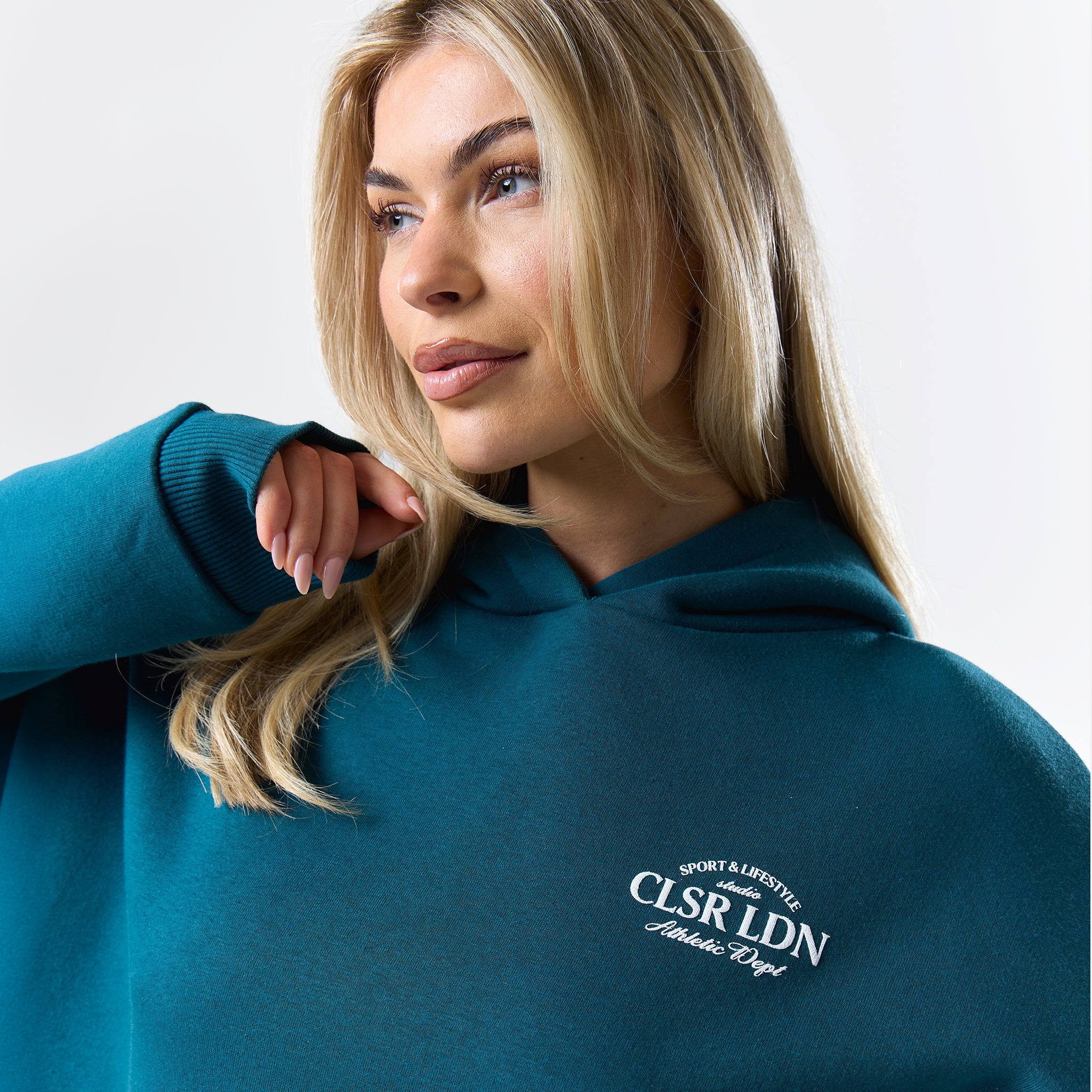 Athletic Dept Hoodie Twinset | Teal - Image 10