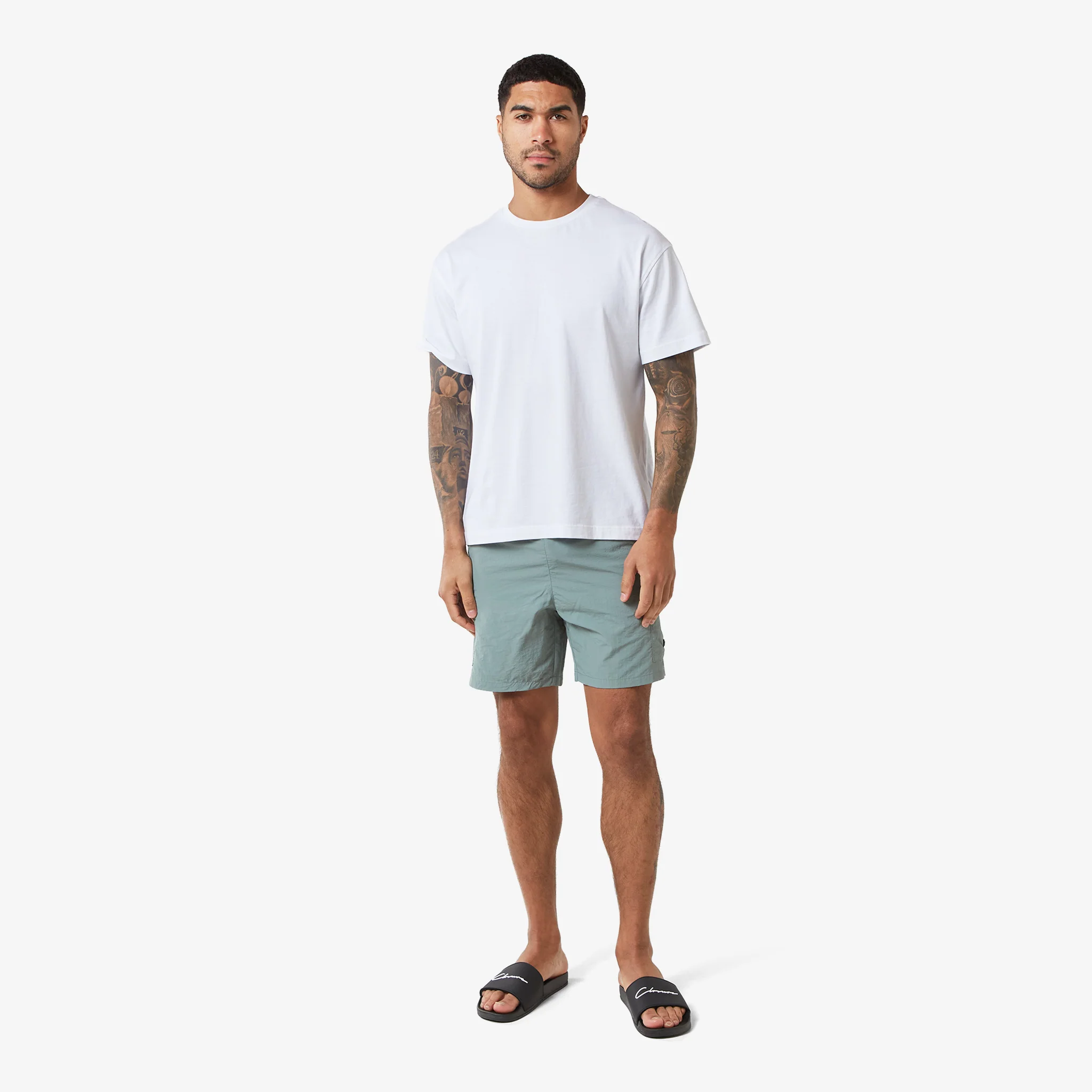 Cargo Pocket Swimshort | Dark Sage - Image 5