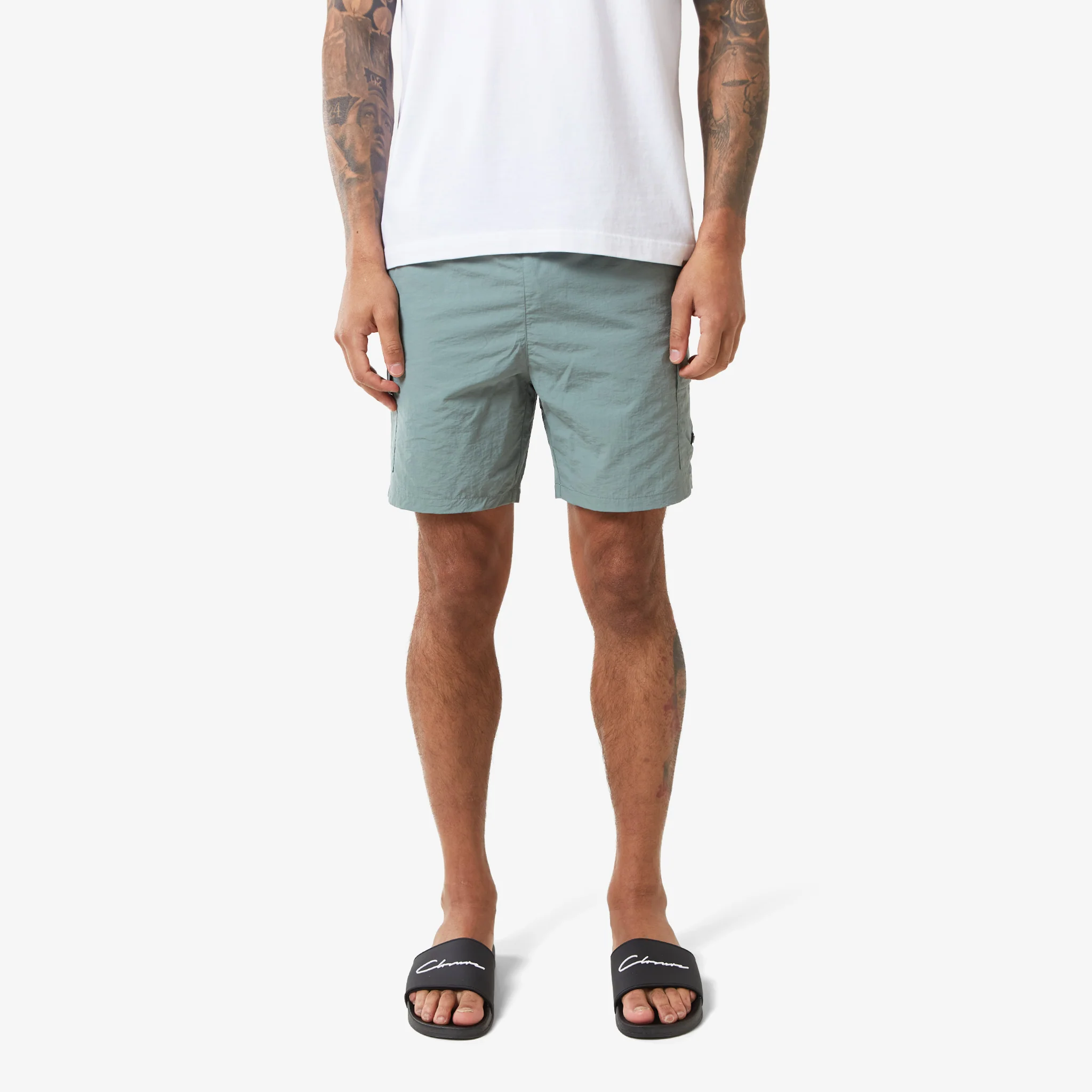 Cargo Pocket Swimshort | Dark Sage - Image 6