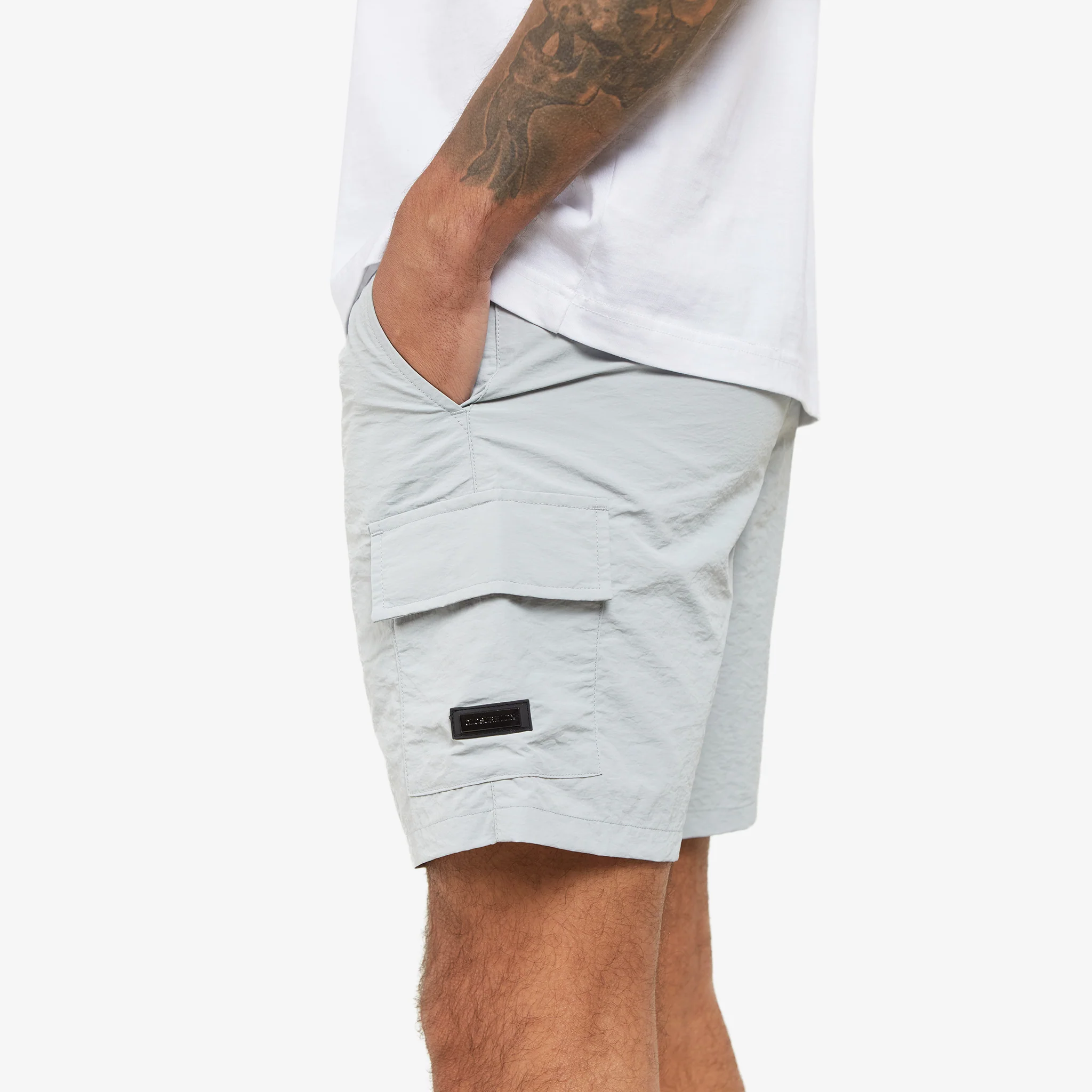 Cargo Pocket Swimshort | Grey - Image 3