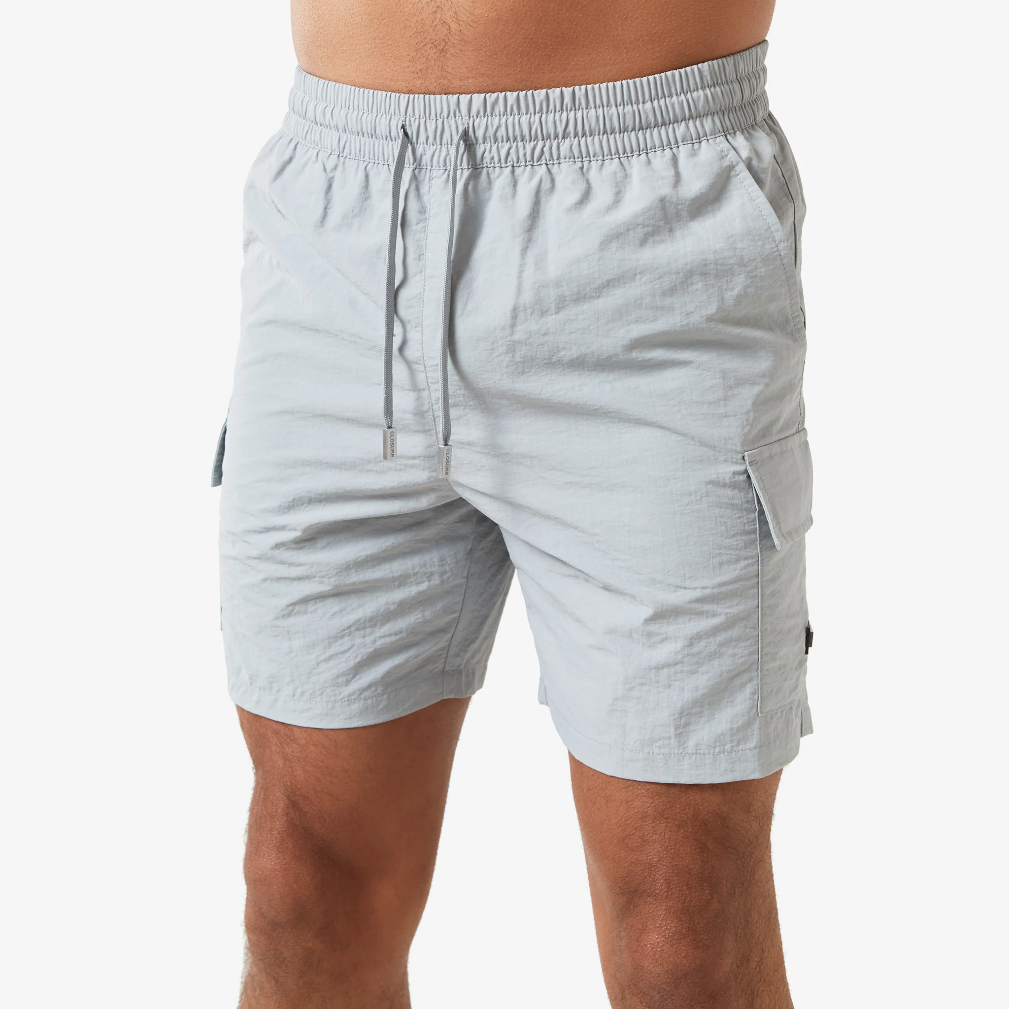 Cargo Pocket Swimshort | Grey - Image 4