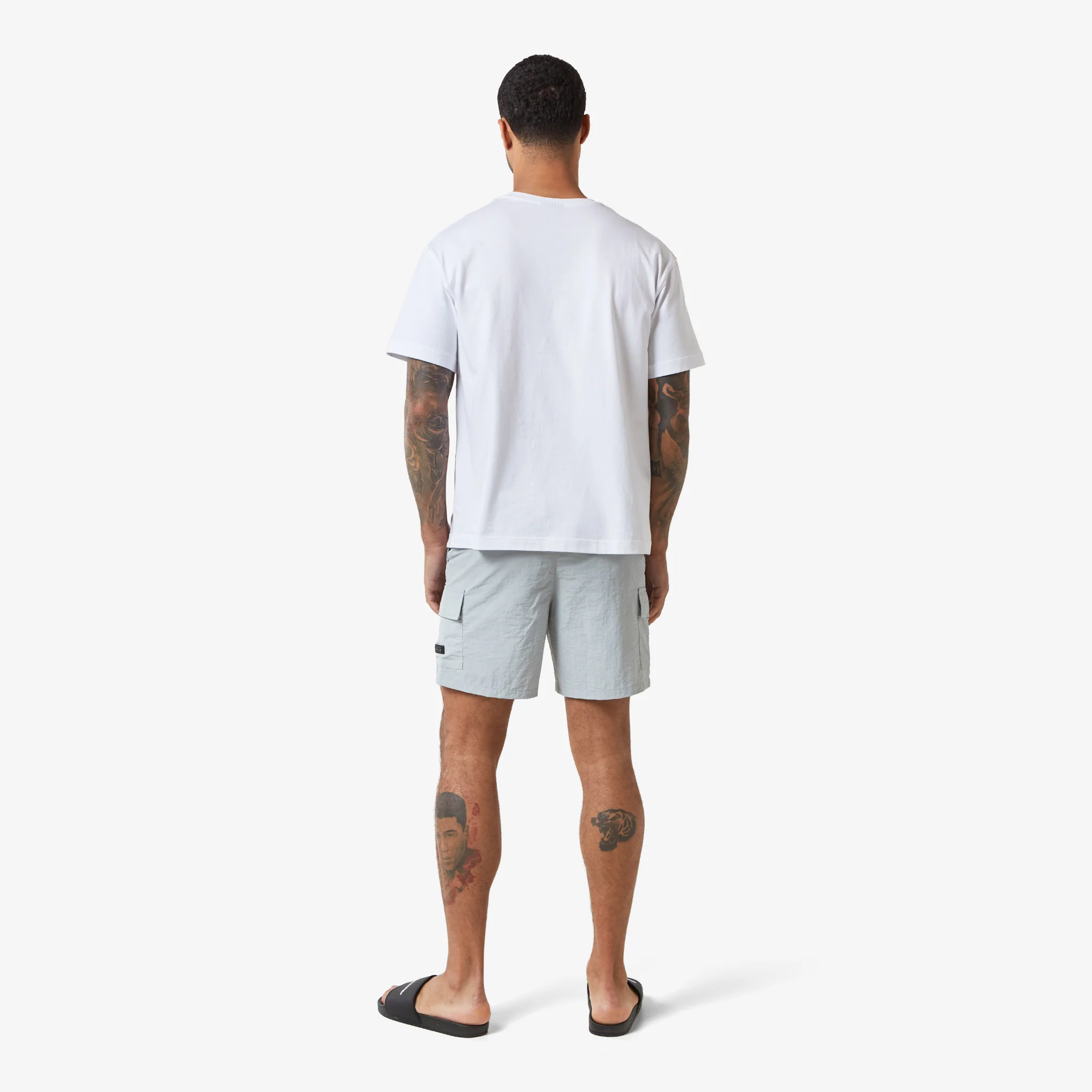 Cargo Pocket Swimshort | Grey - Image 8