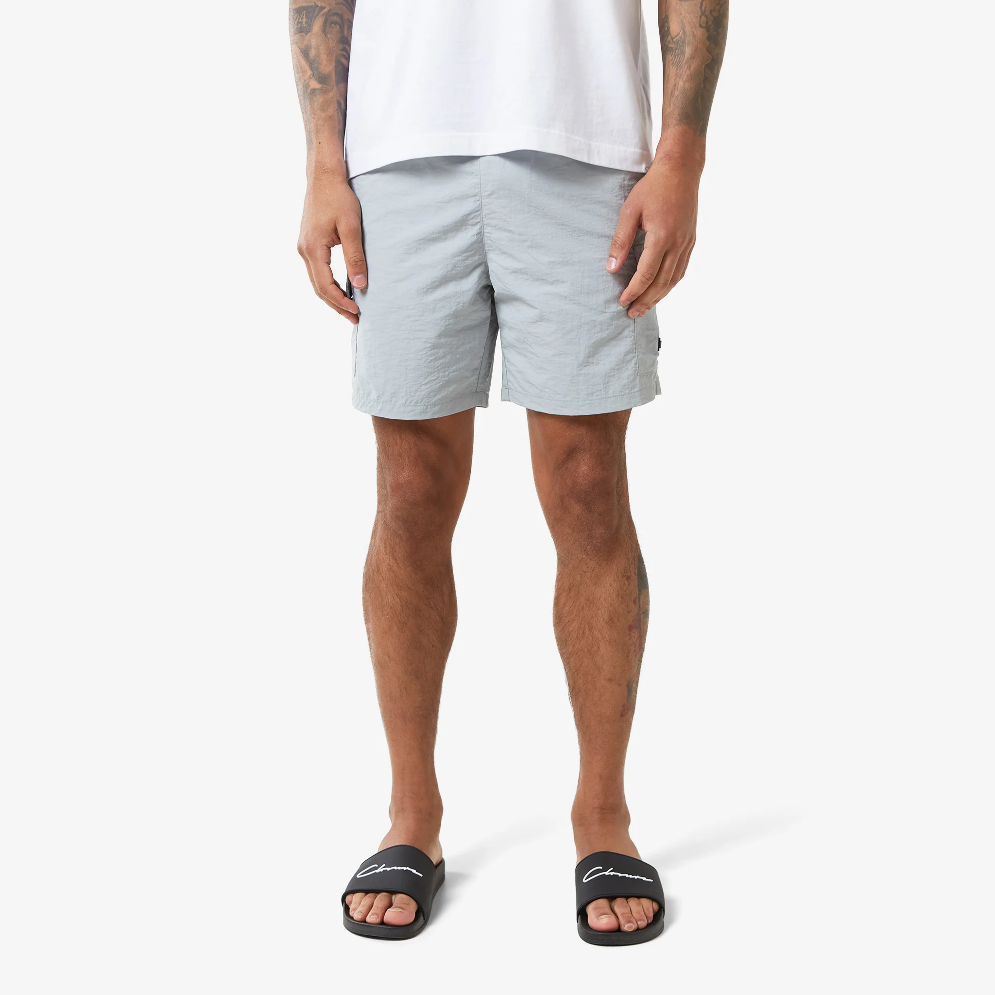Cargo Pocket Swimshort | Grey - Image 9