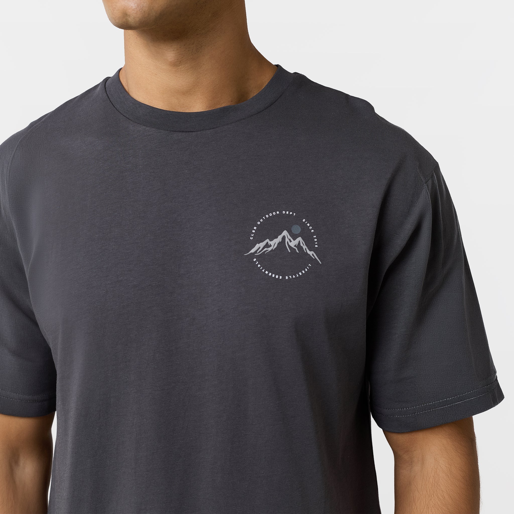 Circular Outdoor Dept T-Shirt | Charcoal - Image 3