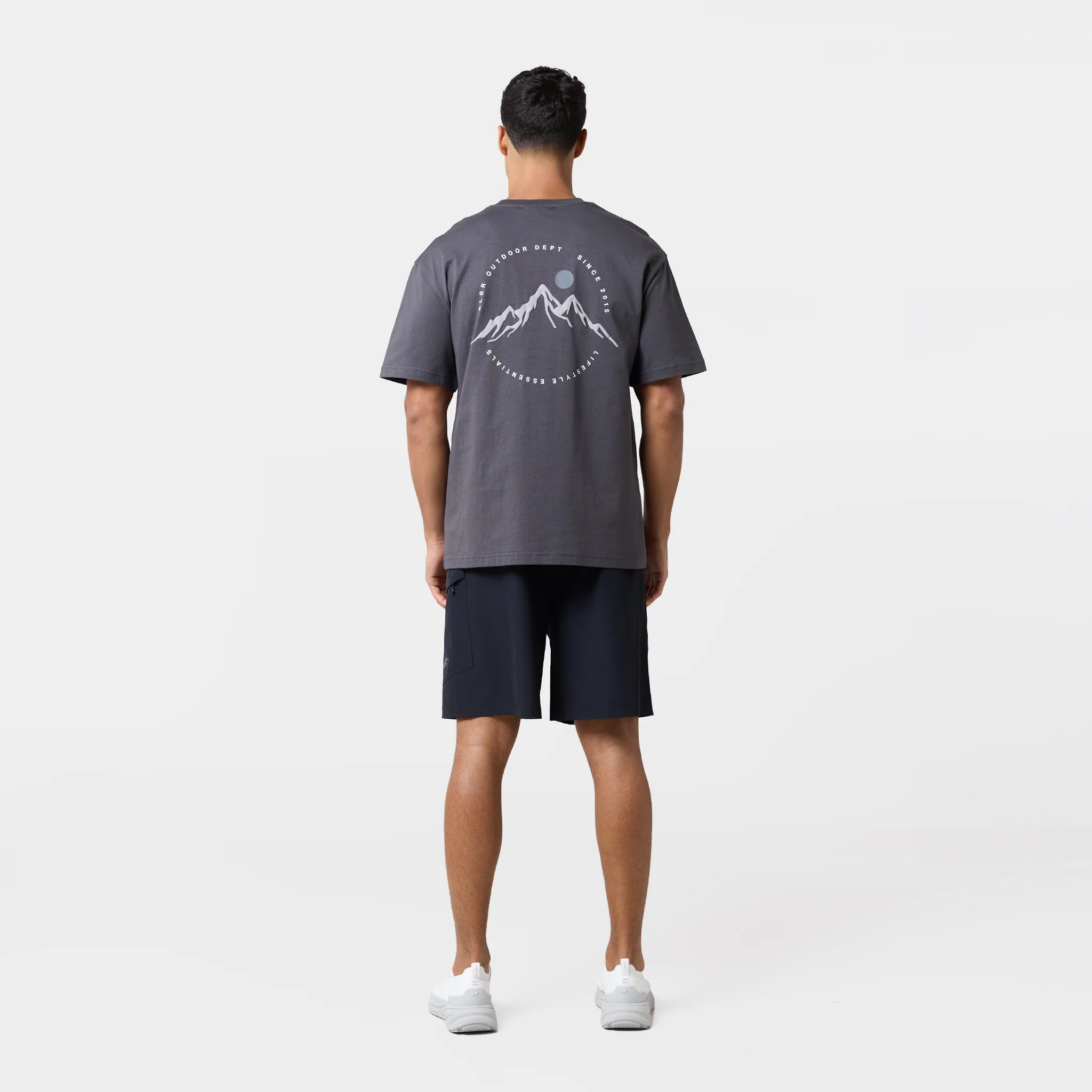Circular Outdoor Dept T-Shirt | Charcoal - Image 4