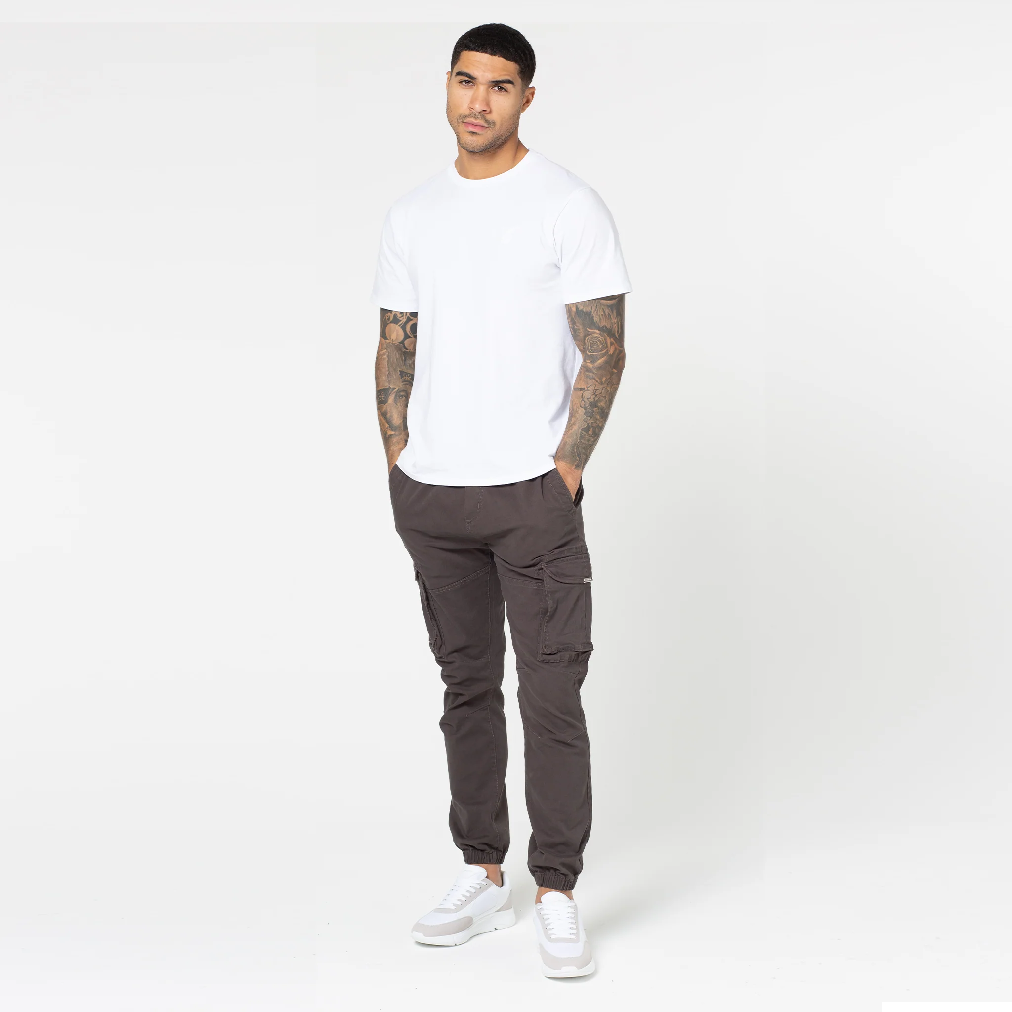 Classic Cargo Pant | Ash Brown - Image 3