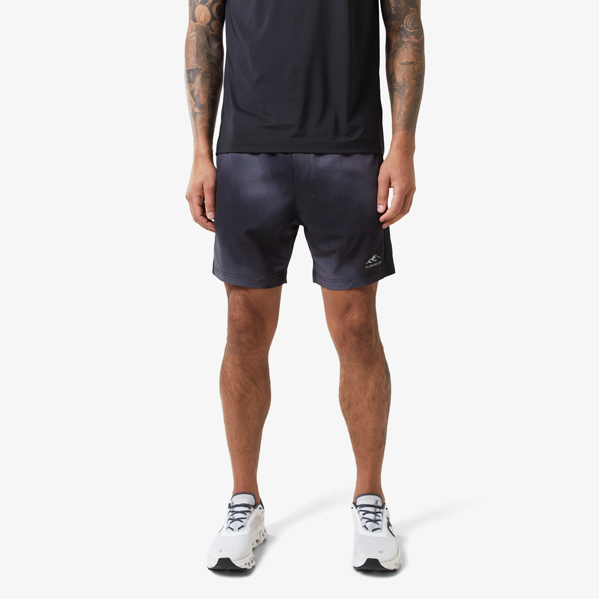 Cloud Print Twinset | Black - Image 12